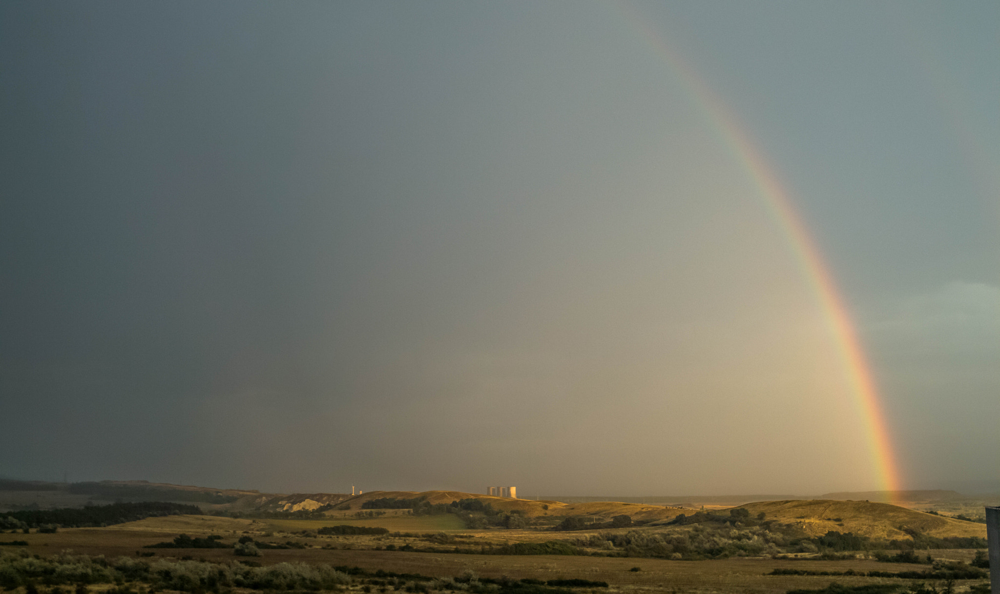 Sigma 24-70mm F3.5-5.6 Aspherical HF sample photo. The last rainbow... photography