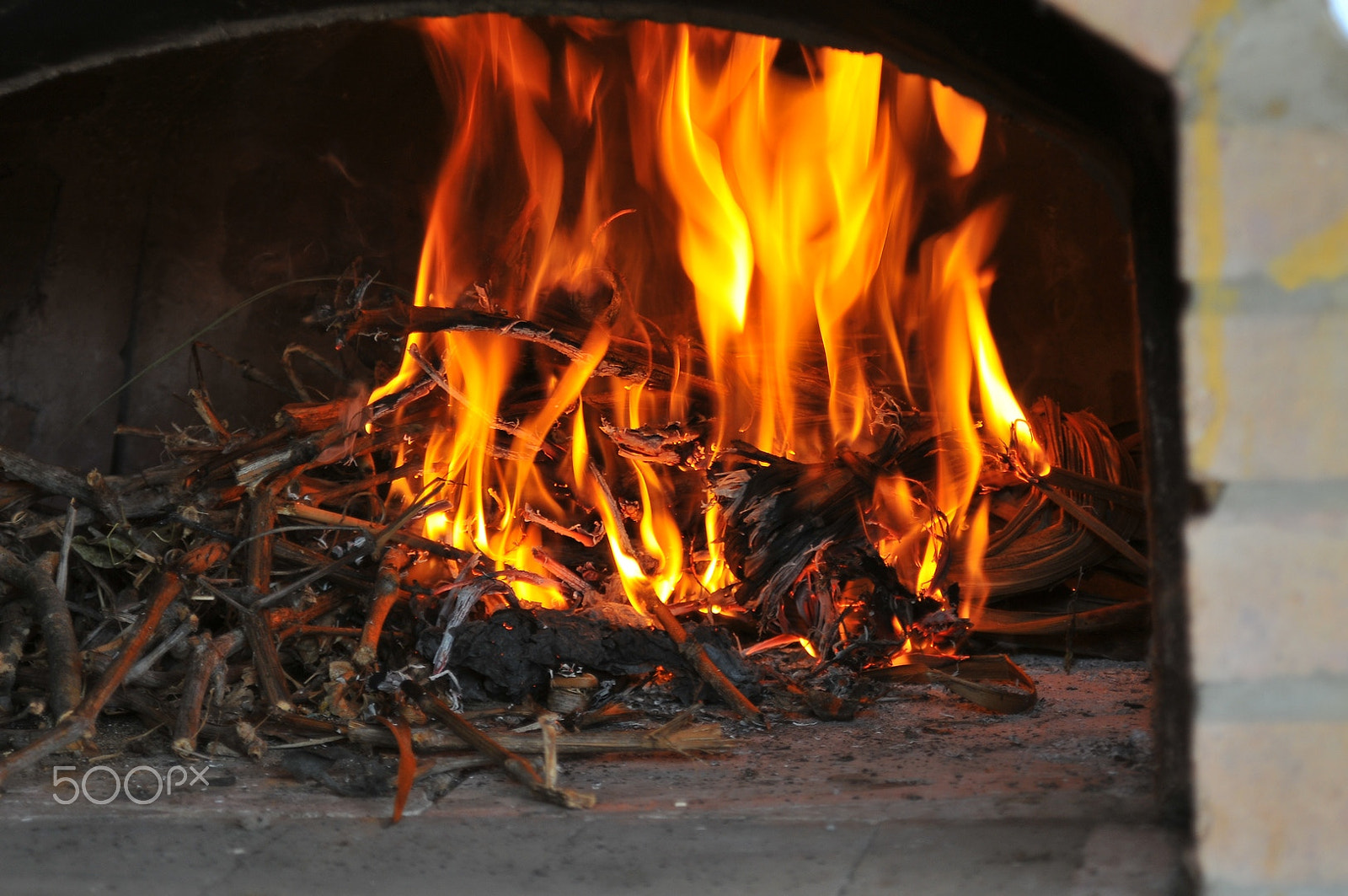 AF Zoom-Nikkor 35-80mm f/4-5.6D sample photo. Fire photography