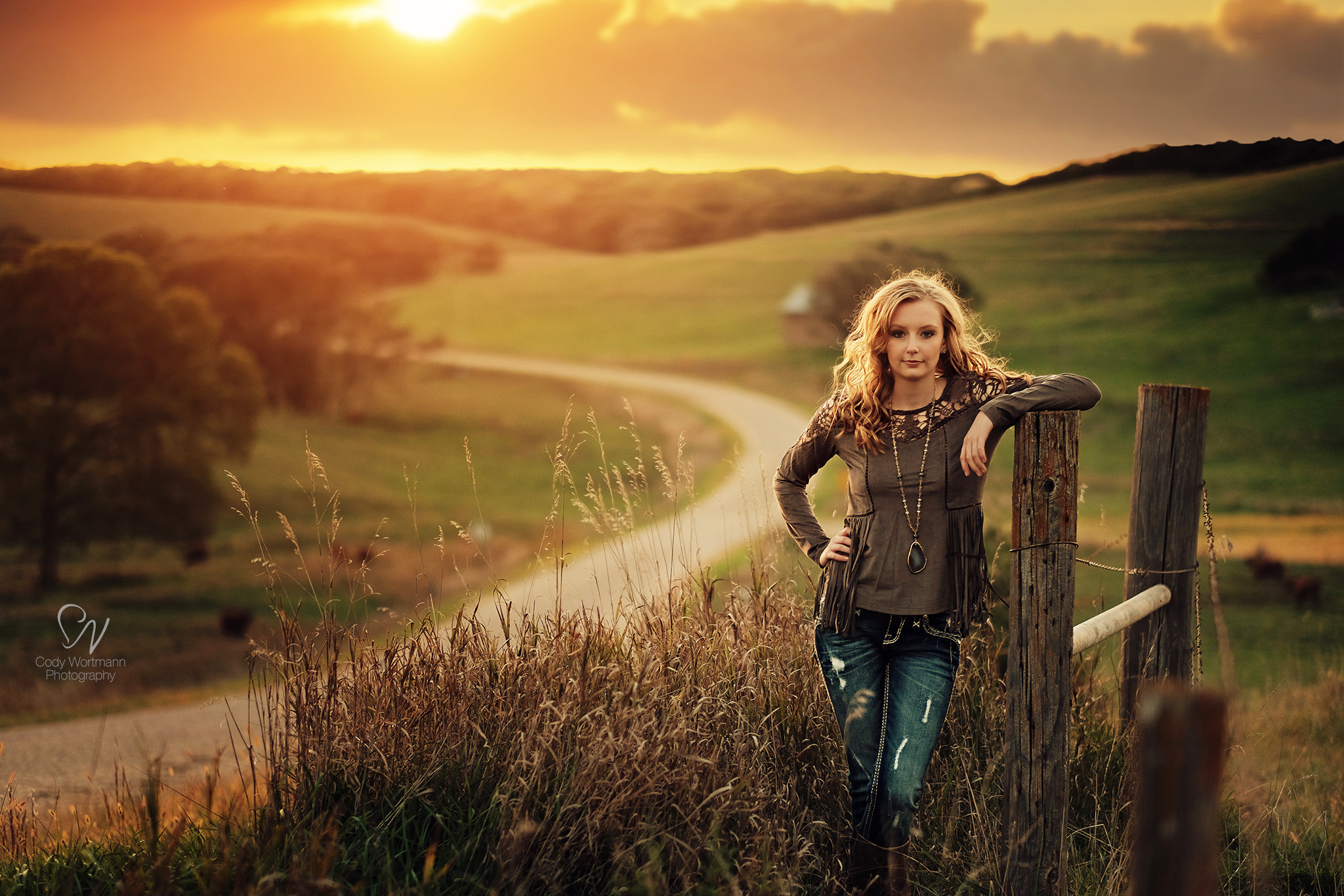Fujifilm XF 56mm F1.2 R sample photo. Country sunset photography