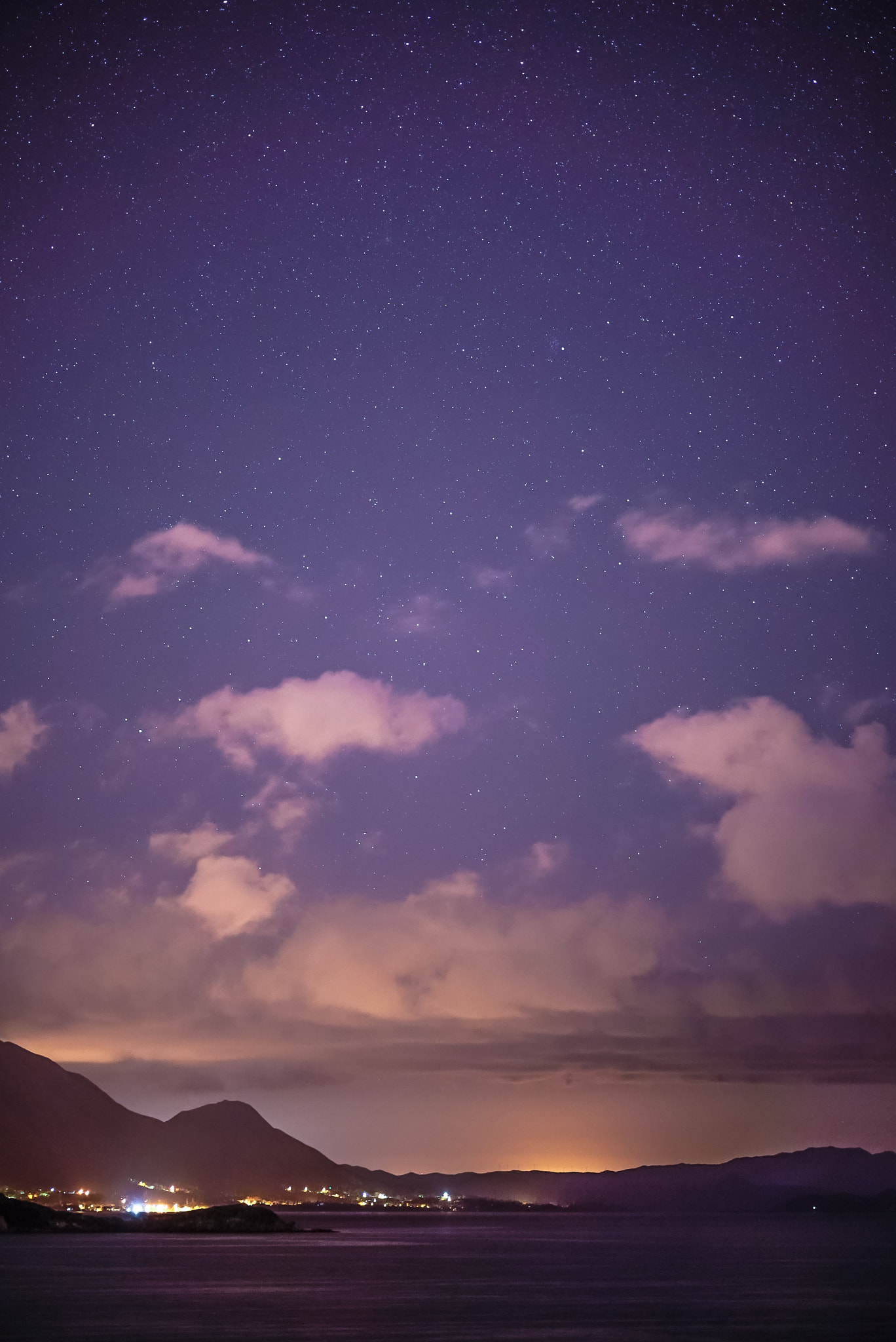 Sony FE 85mm F1.4 GM sample photo. Noumea night photography