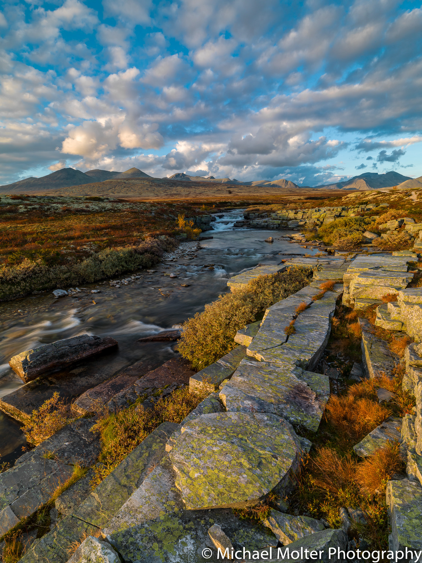 HCD 24 sample photo. Storula elv, rondane photography