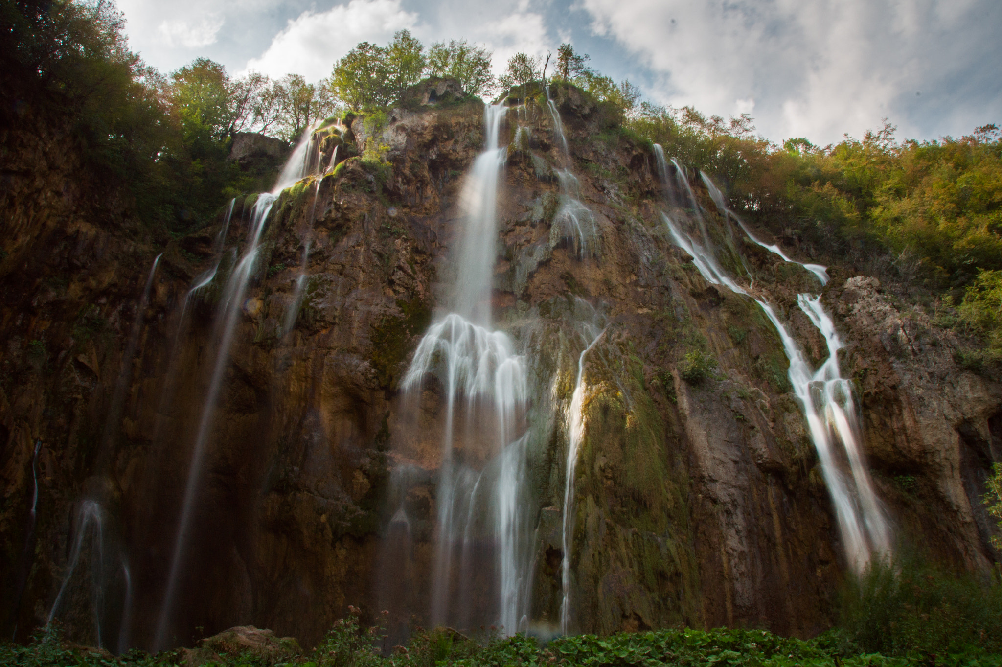 Sony Alpha DSLR-A450 sample photo. Plitvic national park photography