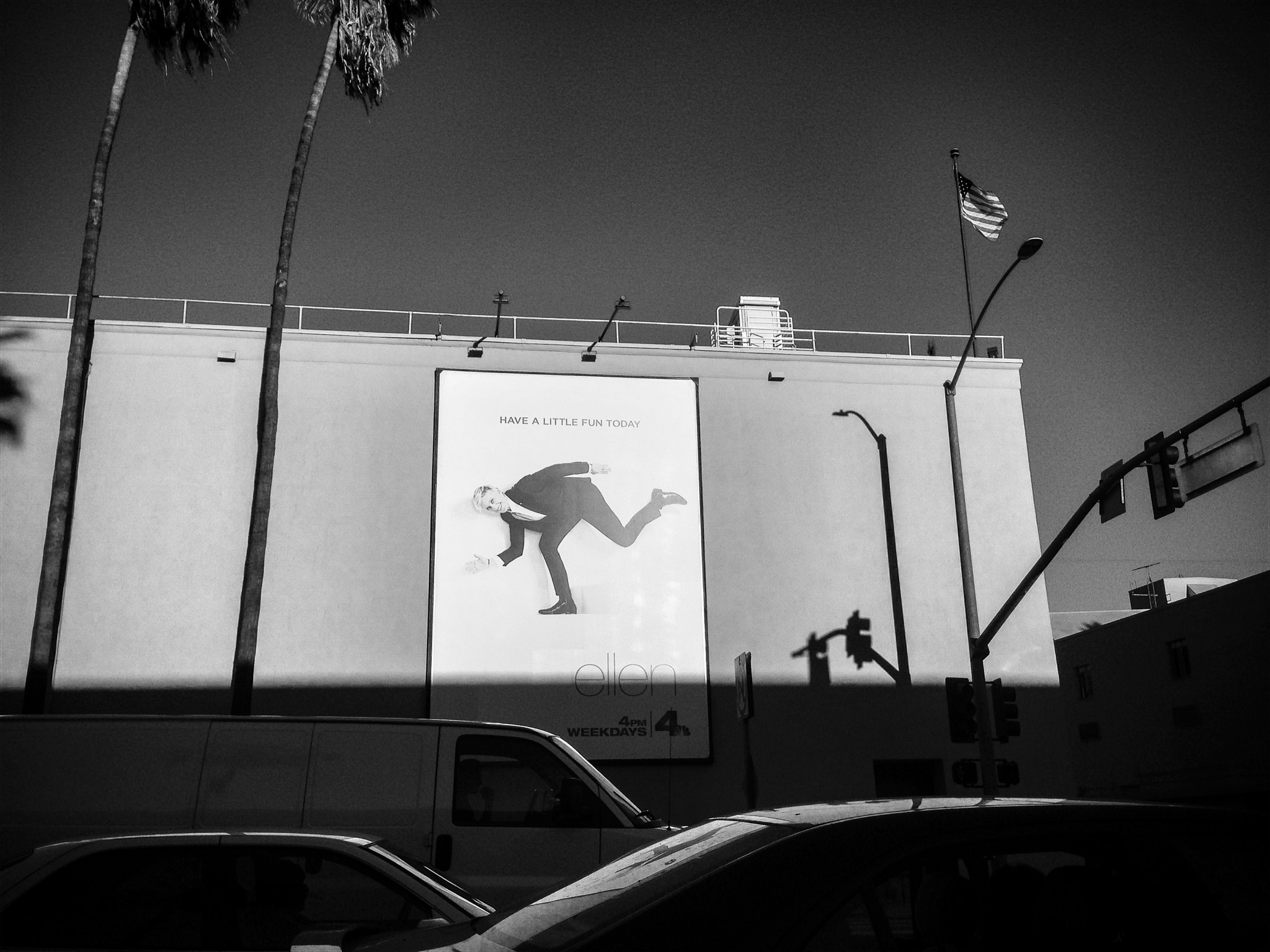 Ellen Fun (B&W)