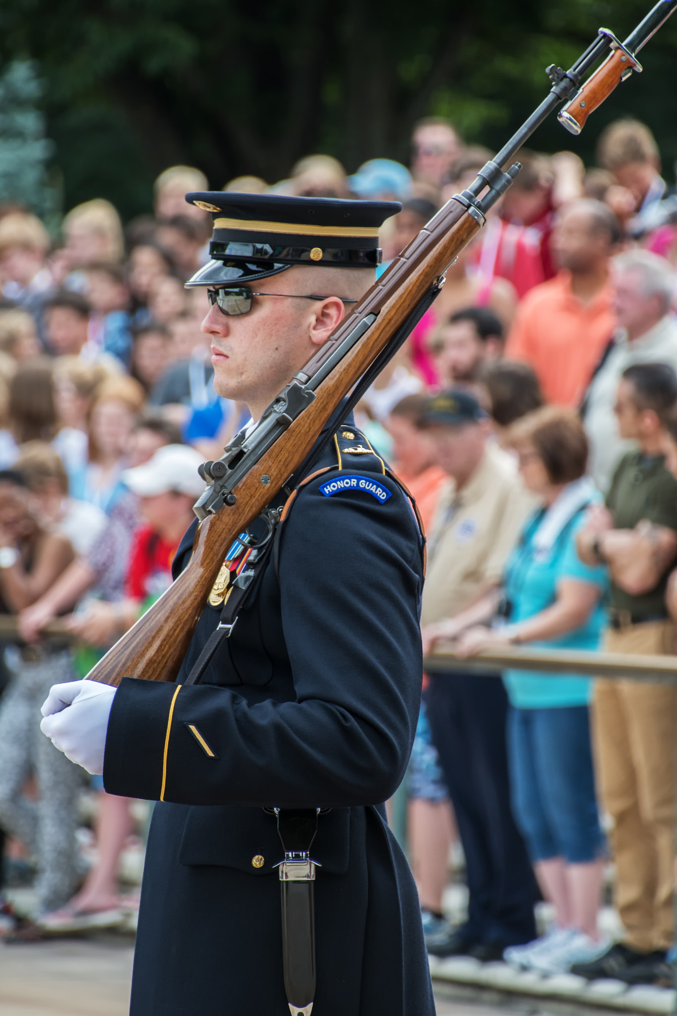 Nikon D500 sample photo. Honor guard photography