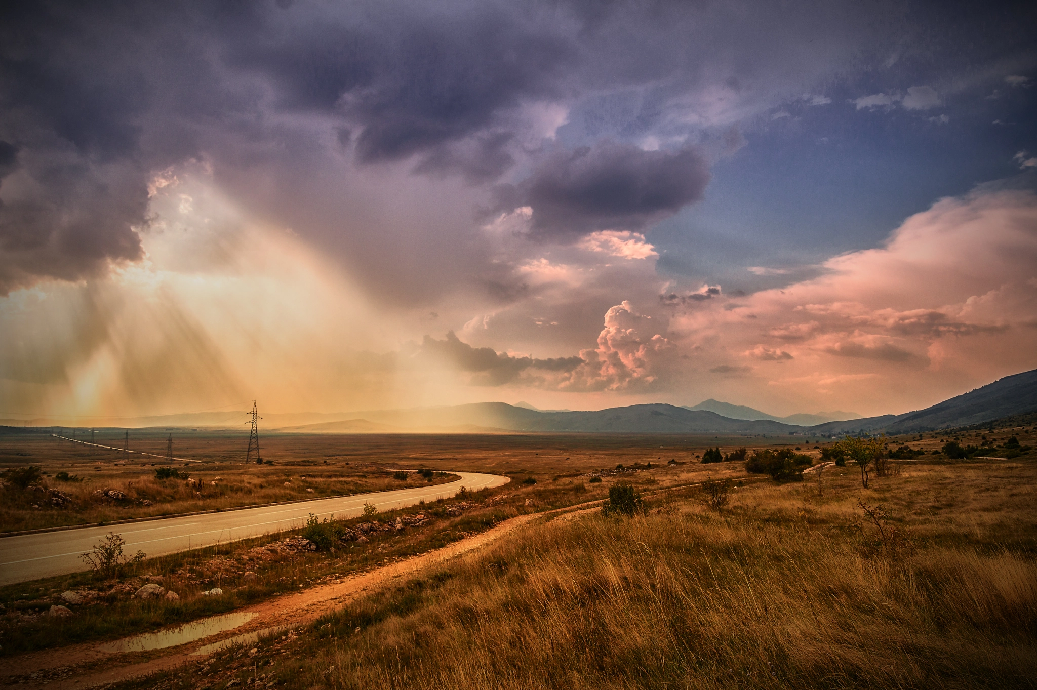 Sony SLT-A58 + Sigma 17-70mm F2.8-4.5 (D) sample photo. Sunset in bosnia photography