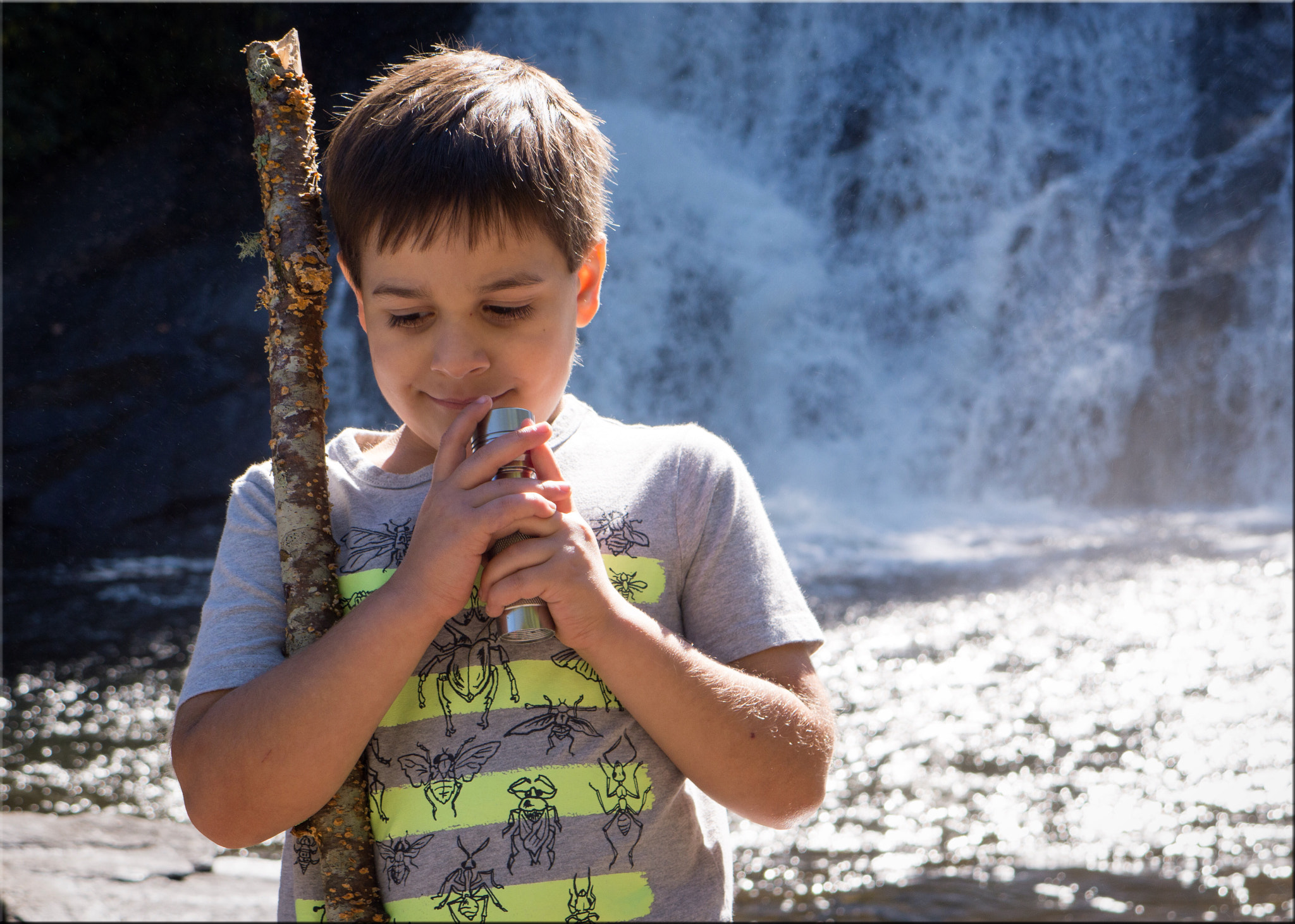 Panasonic Lumix DMC-GH3 sample photo. My little adventurer is already off and exploring. ... photography