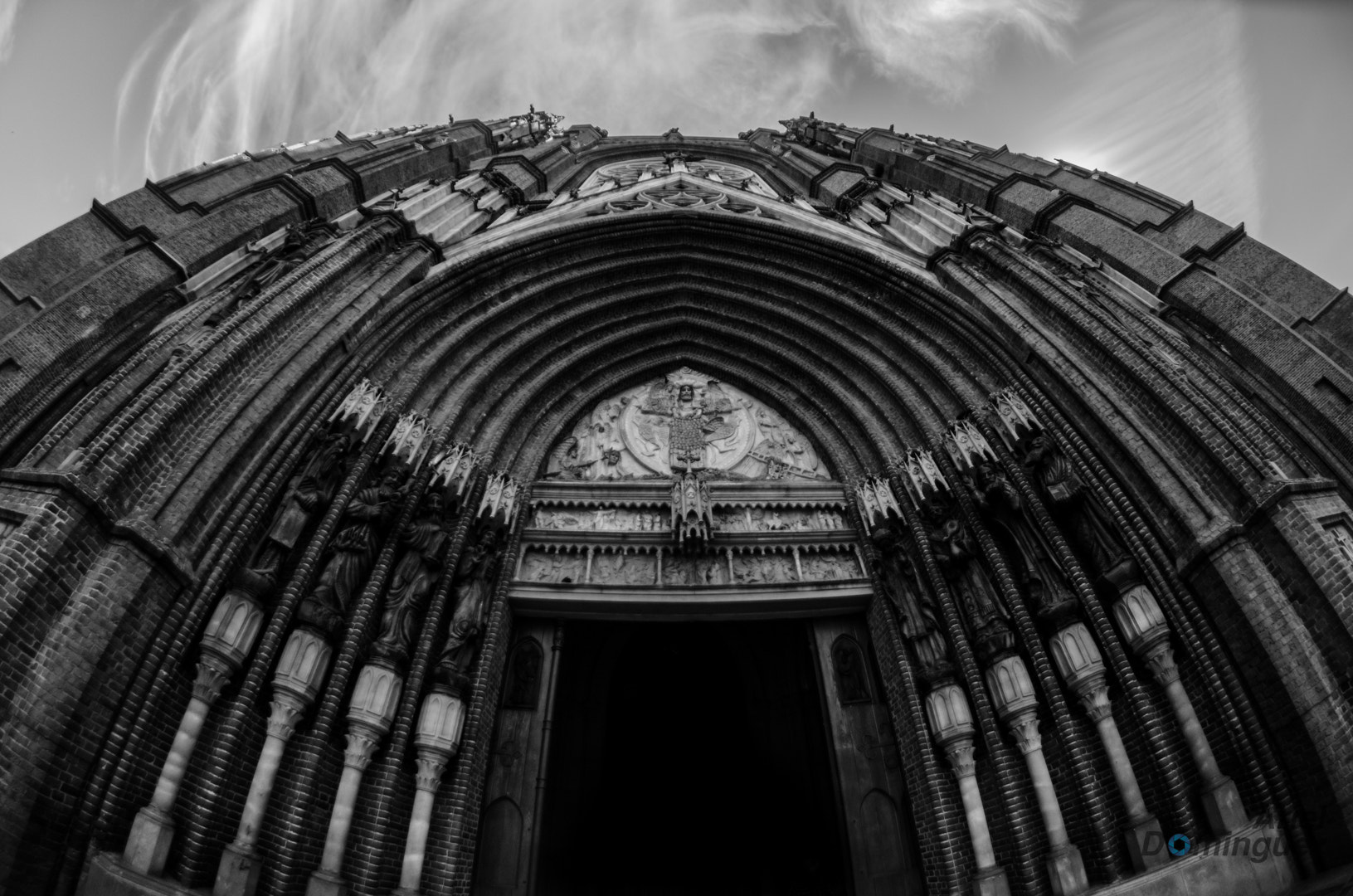 Nikon D5100 + Samyang 8mm F3.5 Aspherical IF MC Fisheye sample photo. Catedral de la plata, buenos aires, argentina photography