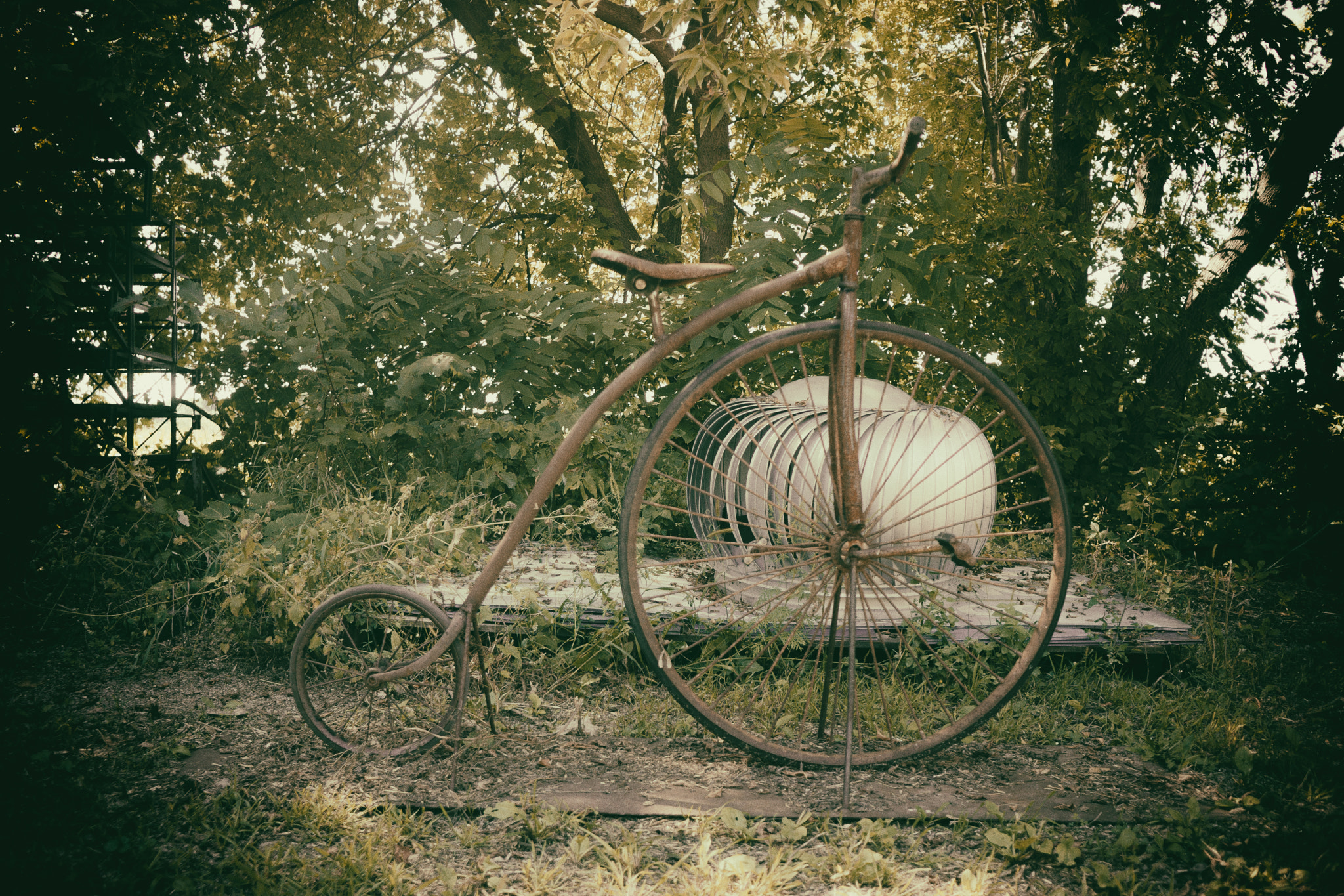 Sony Alpha NEX-7 sample photo. Old bike old look photography