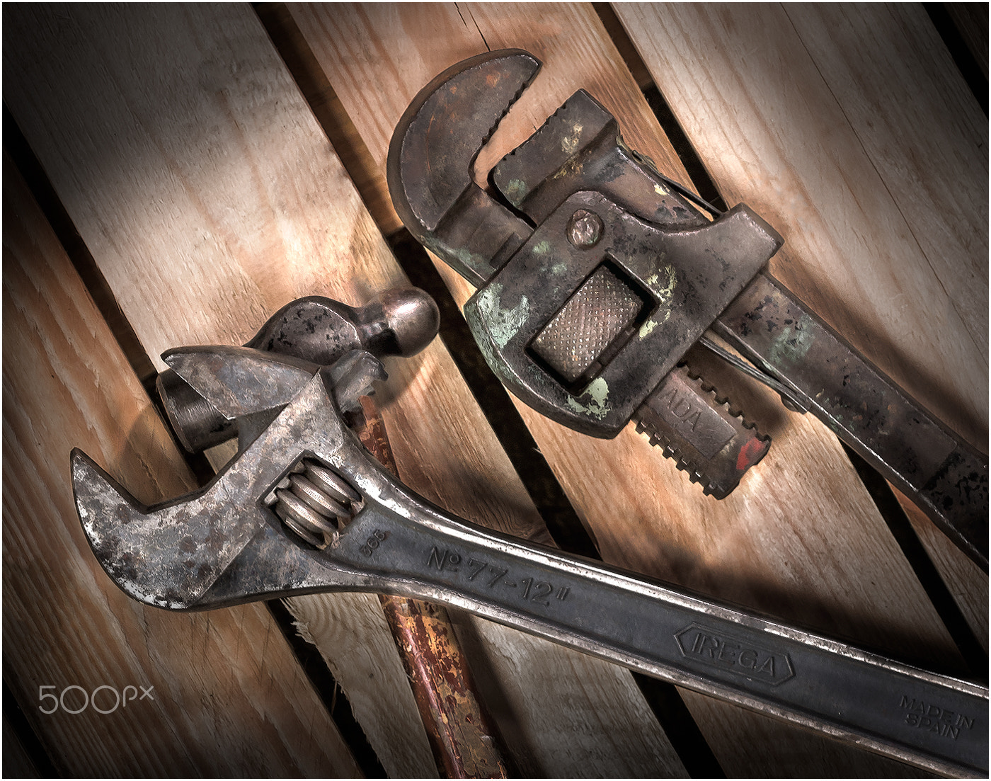 Nikon D200 sample photo. Old tools photography