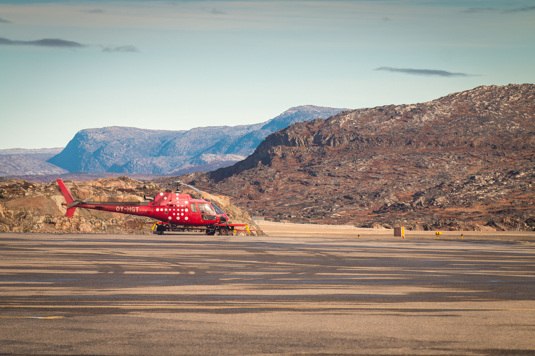 Canon EOS 70D sample photo. Airport in greenland photography