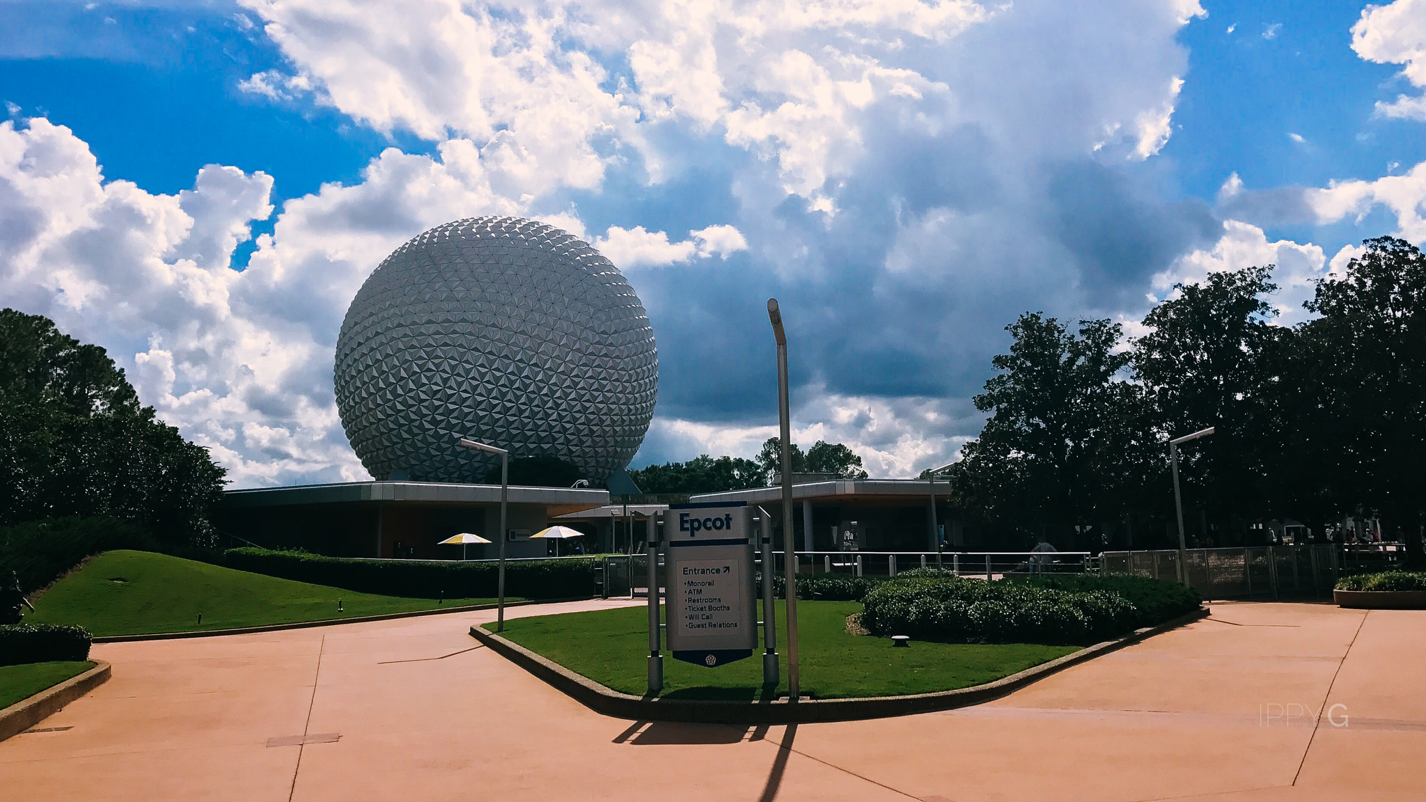Apple iPhone 7 Plus sample photo. A new angle on spaceship earth photography