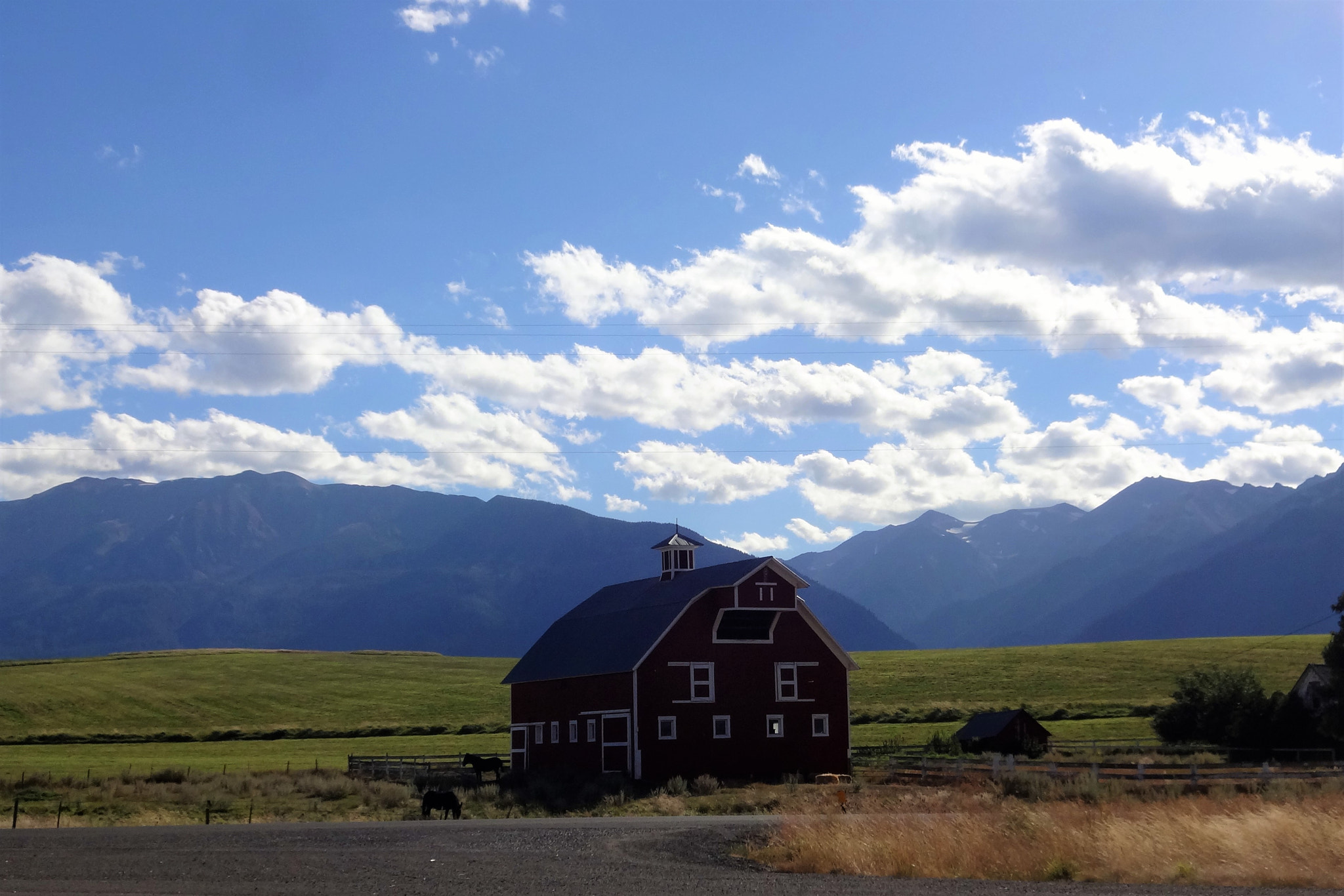 Sony DSC-WX150 sample photo. Oregon farmland photography