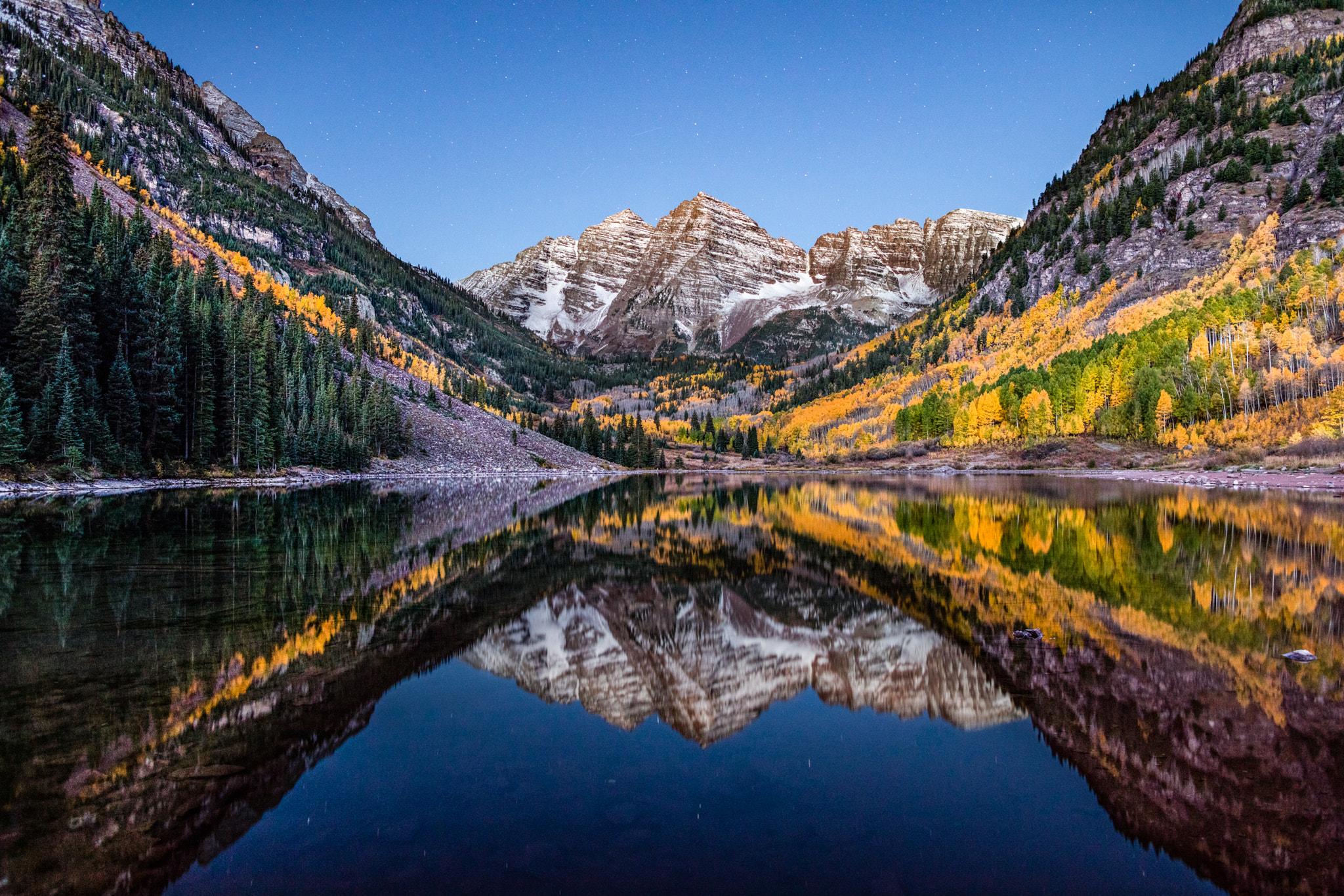 Canon EOS 5DS + Canon EF 24mm F1.4L II USM sample photo. Maroon bells photography