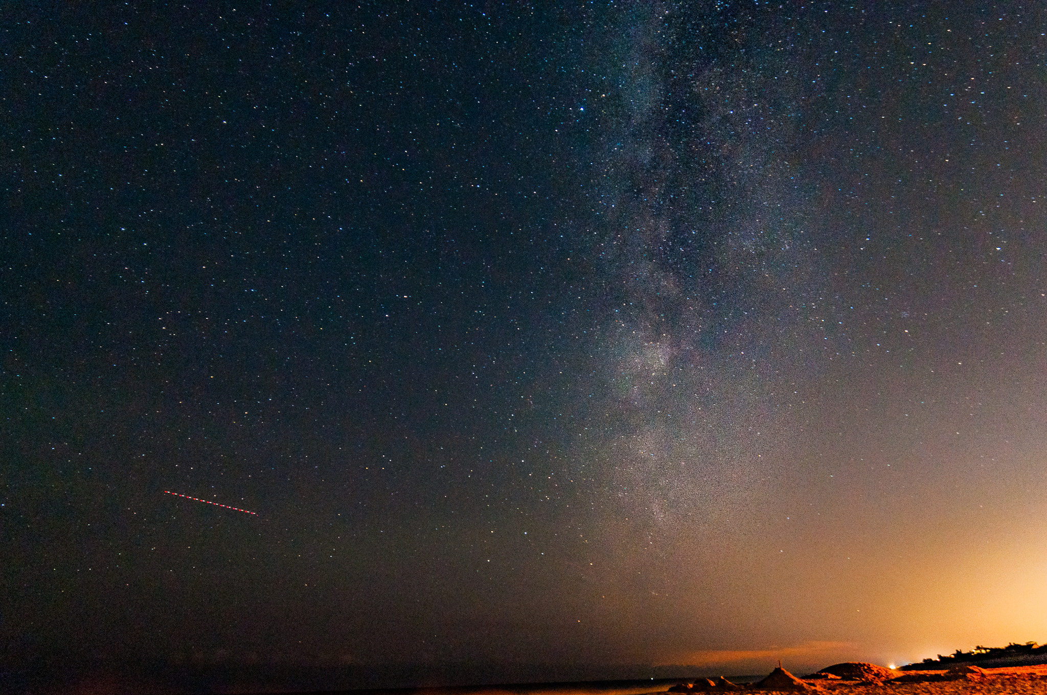 Samyang 14mm F2.8 ED AS IF UMC sample photo. Milky way photography
