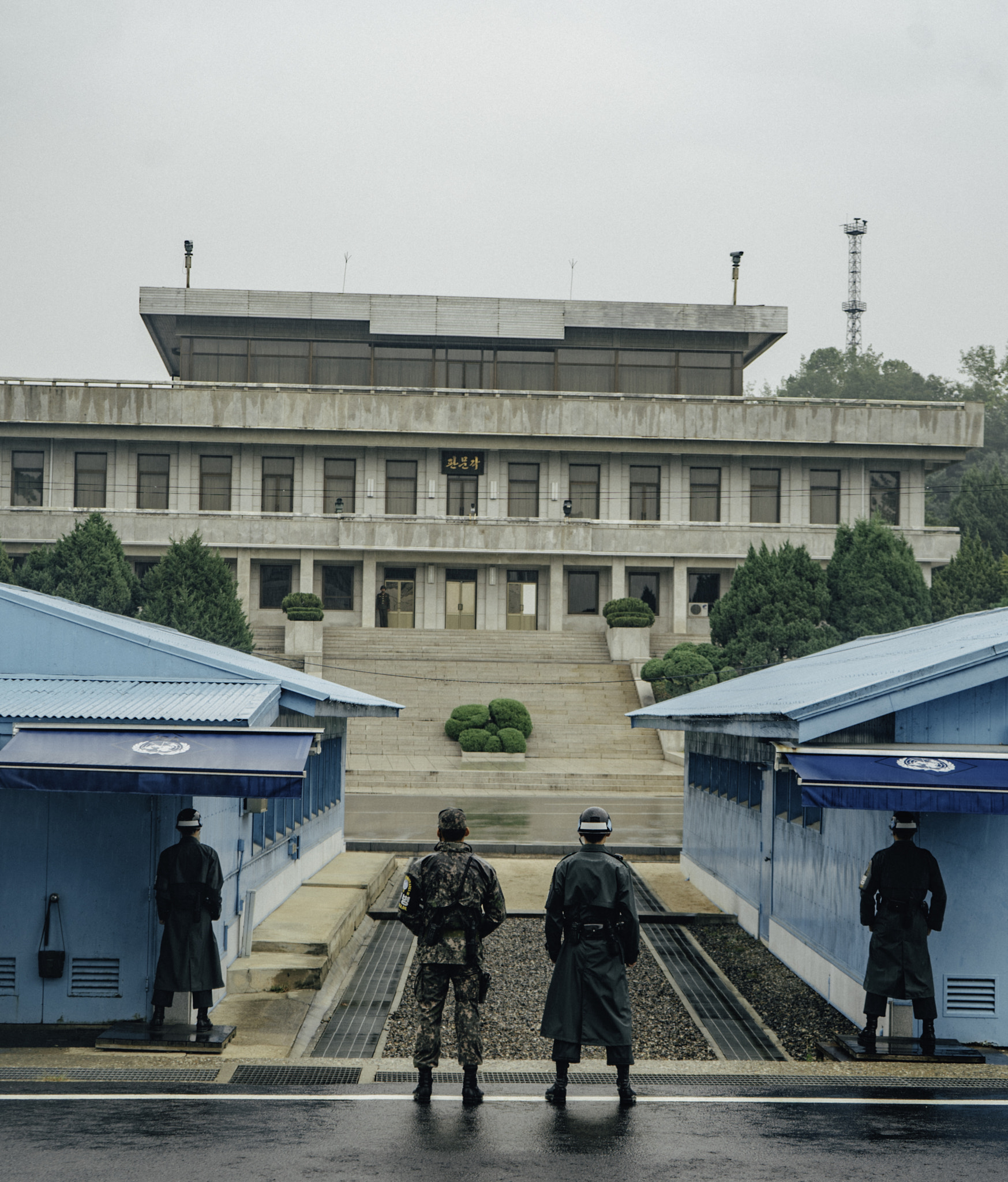 Sony a7S sample photo. Joint security area north korea photography