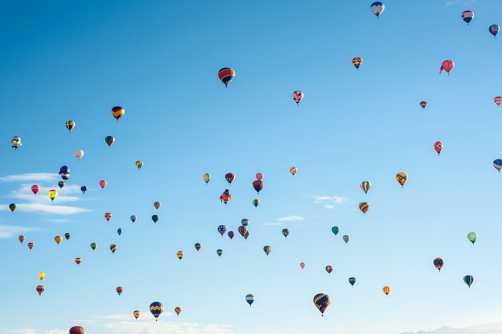 Nikon AF Micro-Nikkor 60mm F2.8D sample photo. Mass of balloons photography