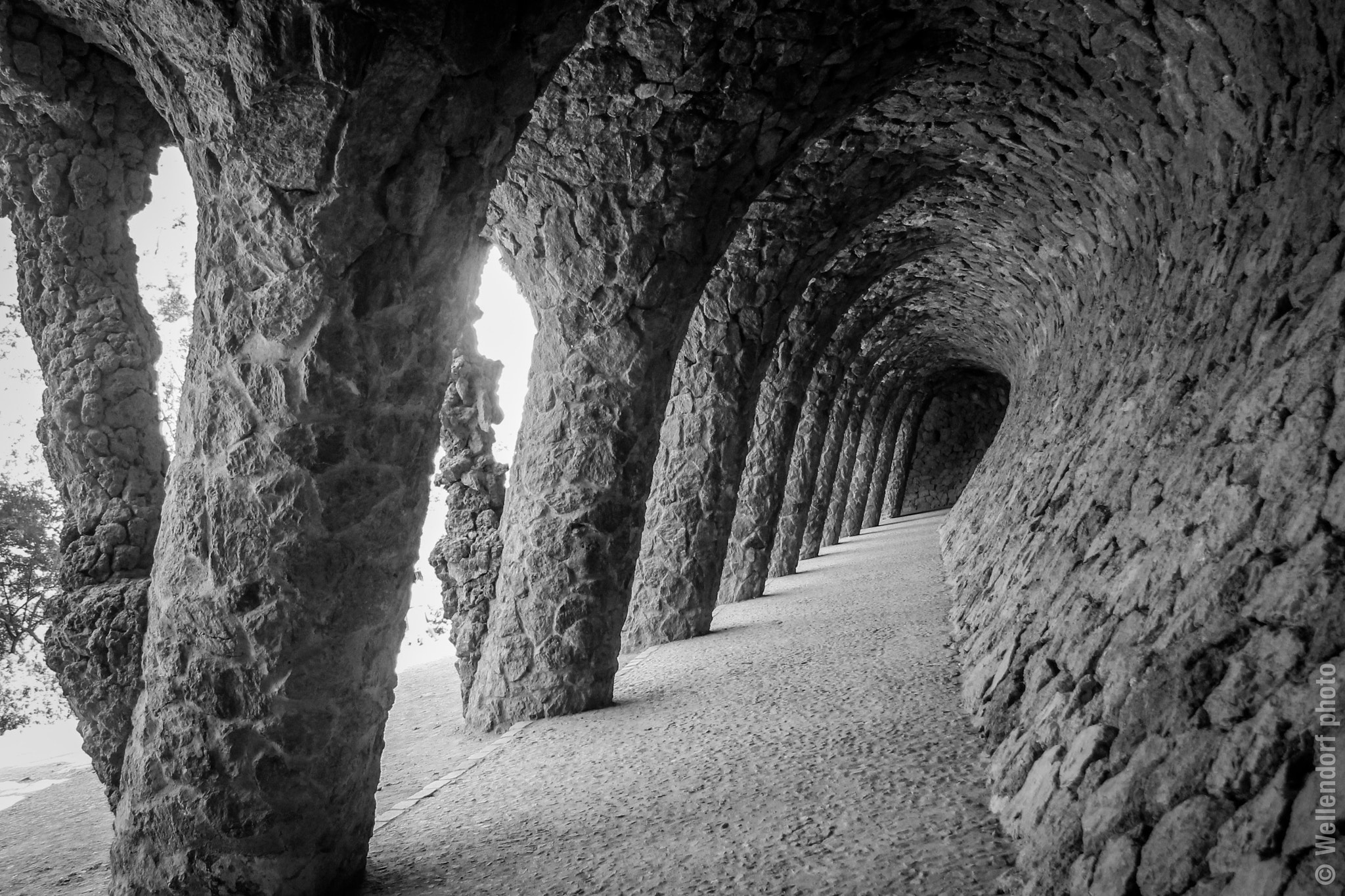 Canon EF-S 17-85mm F4-5.6 IS USM sample photo. Park güell photography