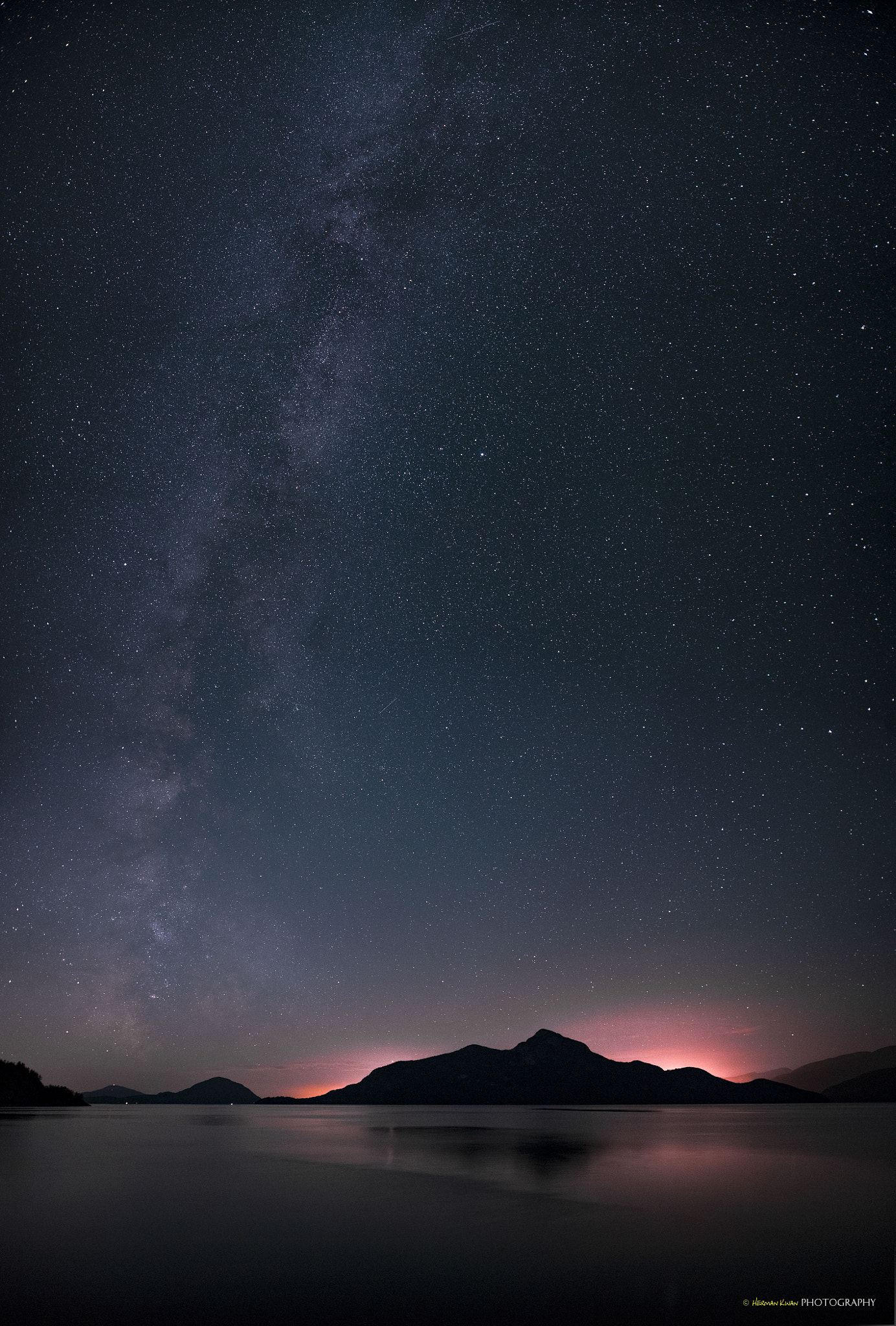 Nikon AF-S Nikkor 24mm F1.4G ED sample photo. Milky way @ porteau cove photography