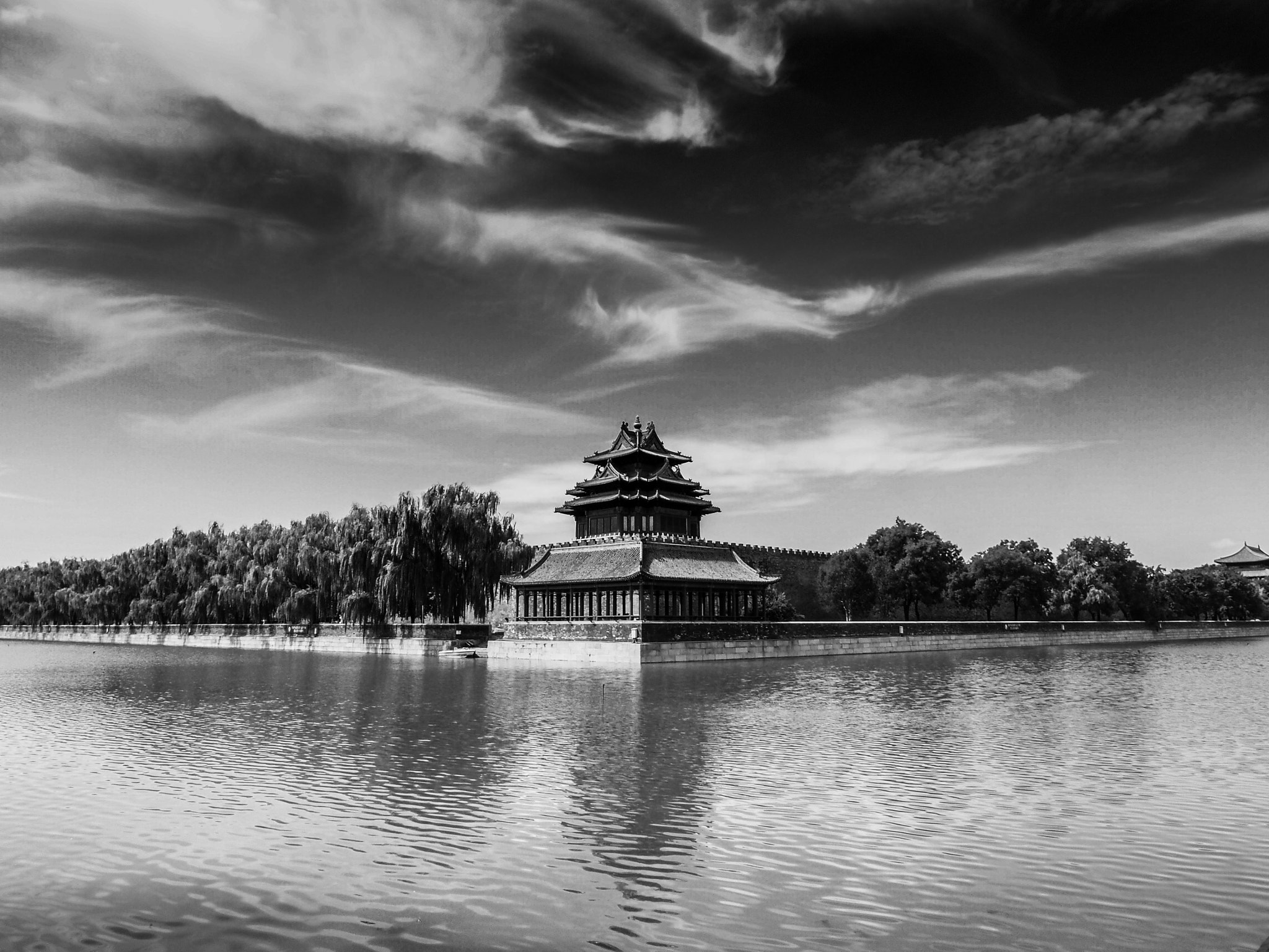 Olympus OM-D E-M5 sample photo. Corder buildings in the forbidden city photography