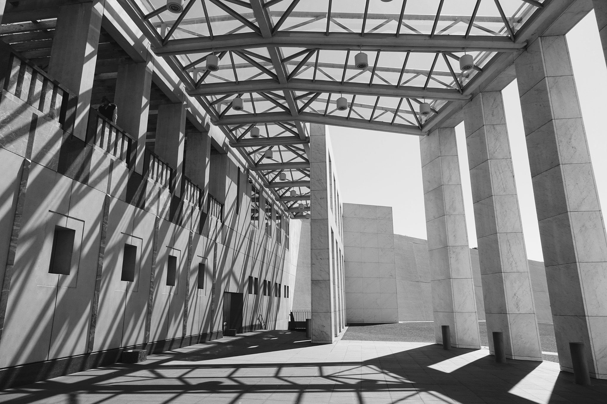 Sony Cyber-shot DSC-RX10 + Sony 24-200mm F2.8 sample photo. Parliament house, canberra photography
