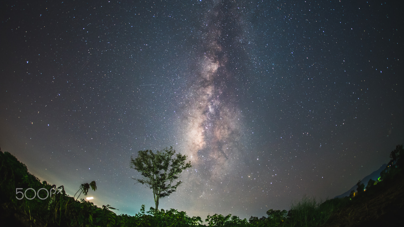 Nikon D750 + Sigma 15mm F2.8 EX DG Diagonal Fisheye sample photo. Galaxy photography