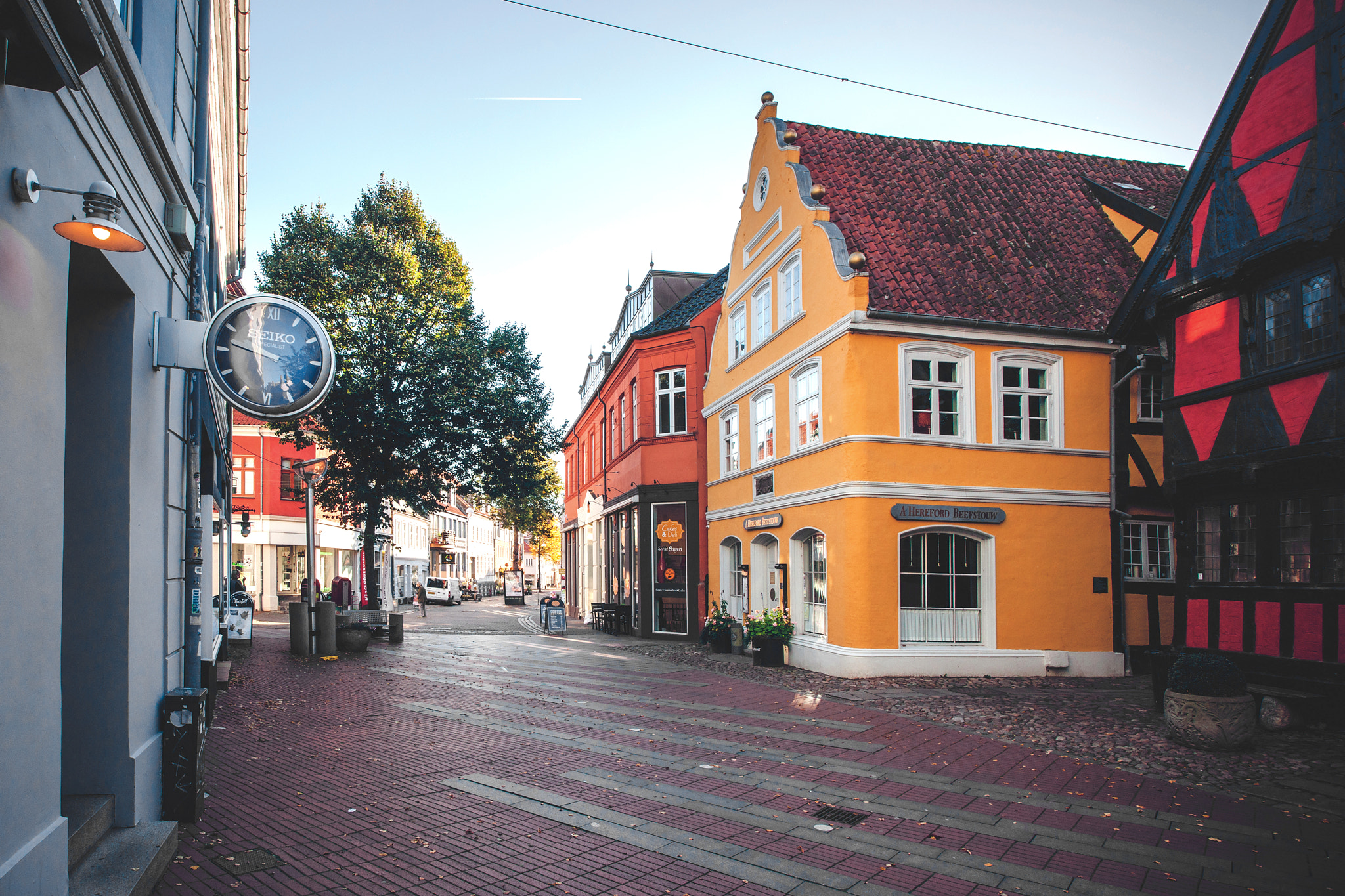 Sony Alpha DSLR-A900 + Sony Vario-Sonnar T* 16-35mm F2.8 ZA SSM sample photo. City streets of kolding, denmark photography