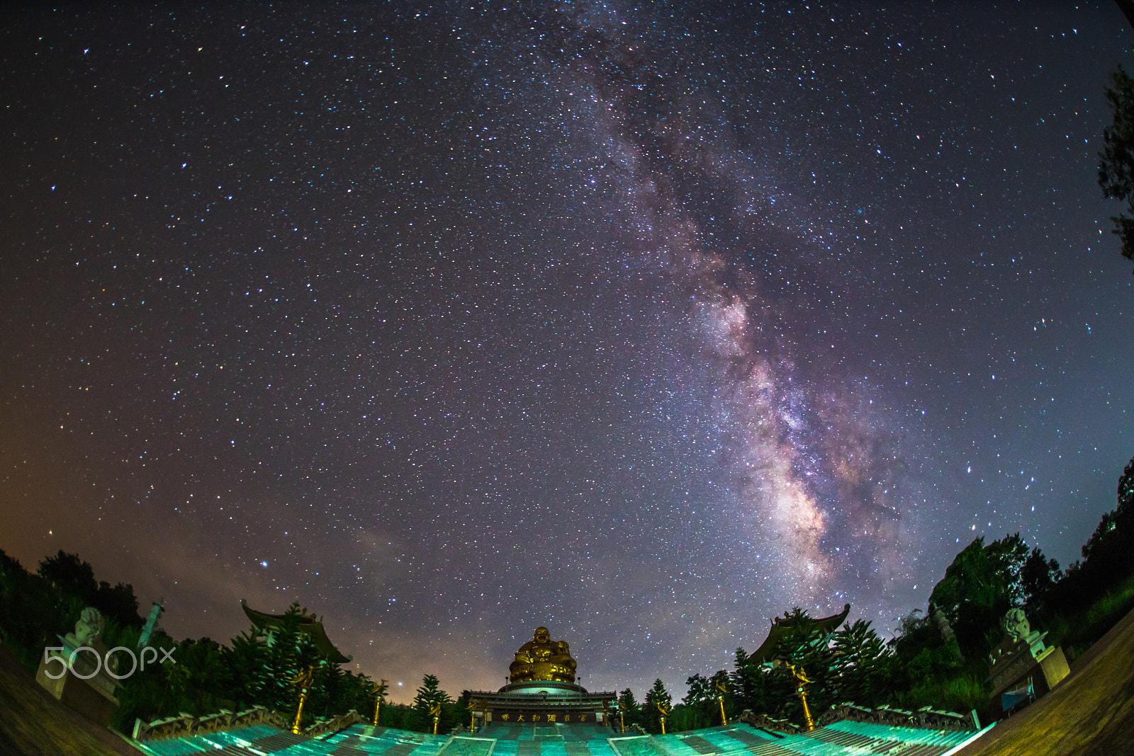 Nikon D750 + Sigma 15mm F2.8 EX DG Diagonal Fisheye sample photo. Galaxy photography