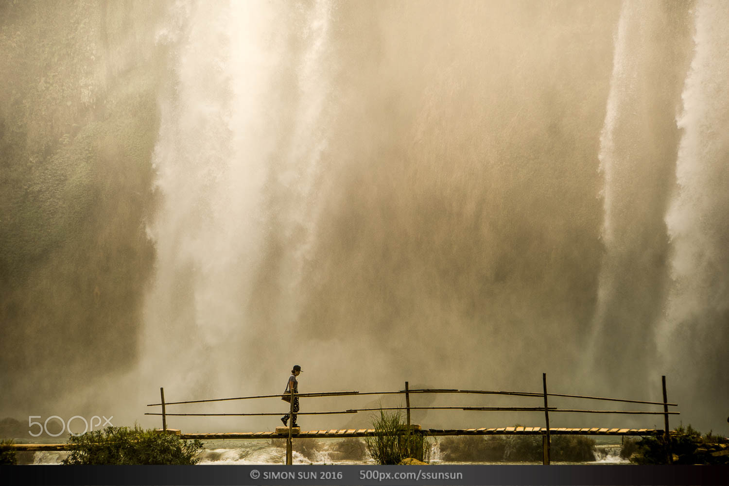 Sony E 18-200mm F3.5-6.3 OSS sample photo. Waterfall photography