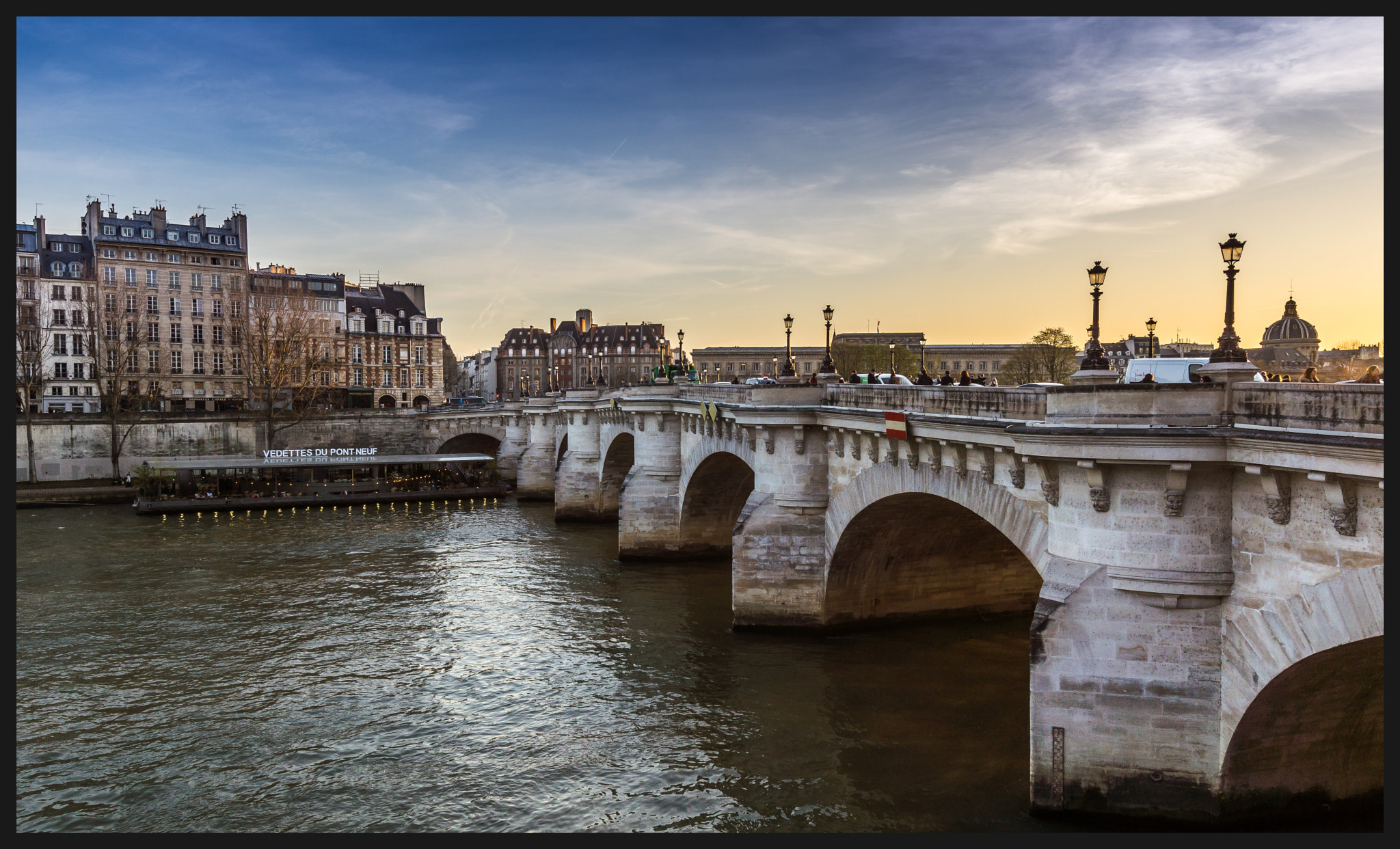 Sony SLT-A77 + Sigma 10-20mm F3.5 EX DC HSM sample photo. Pont neuf paris photography