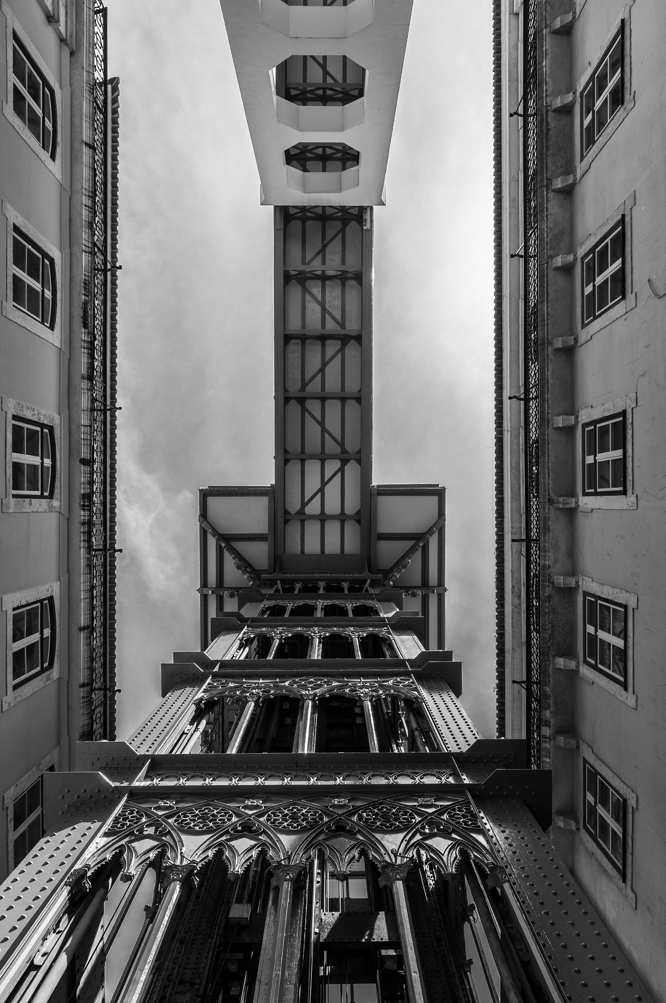 Sony SLT-A55 (SLT-A55V) sample photo. Elevador de santa justa photography