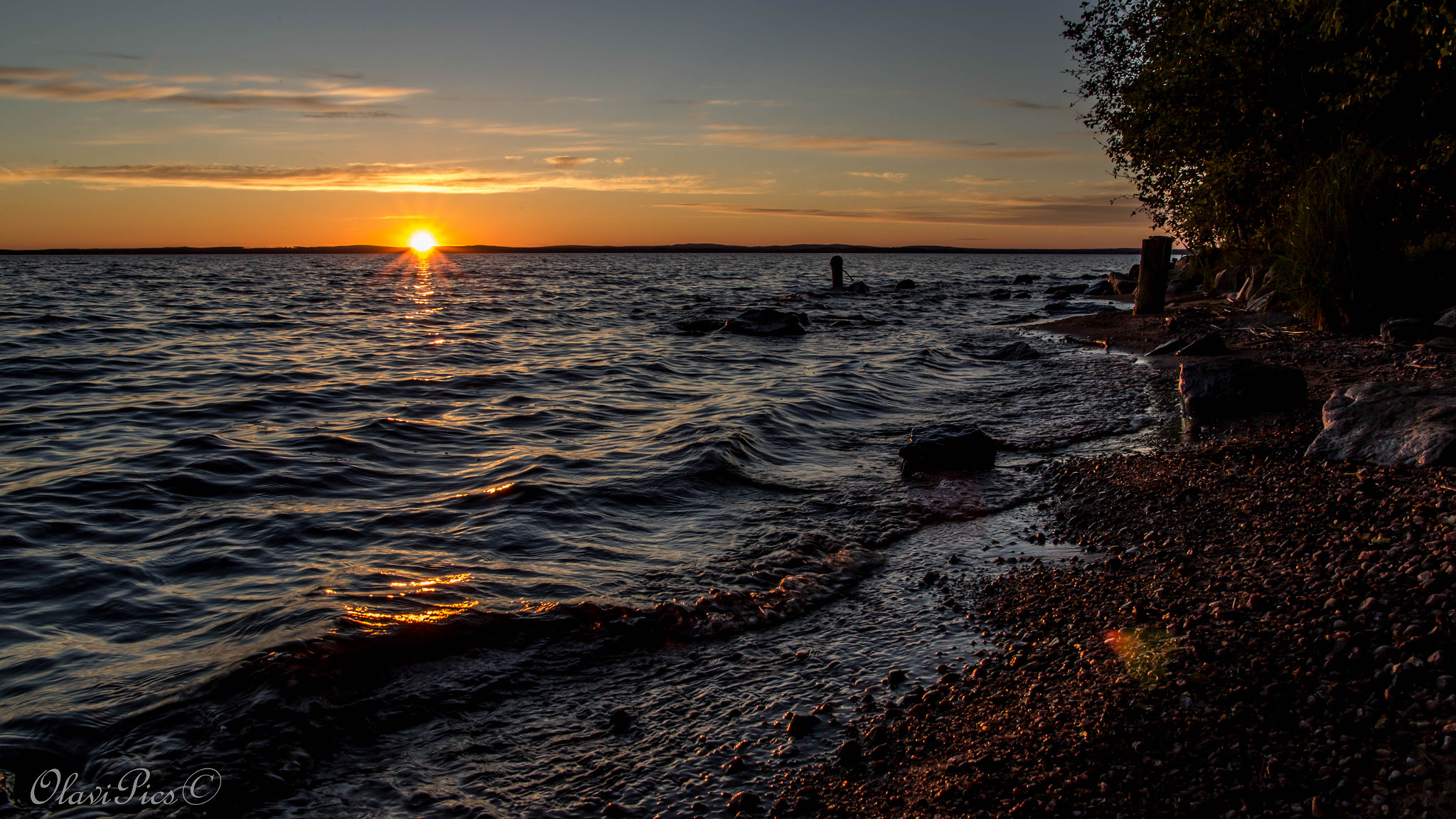 Sigma 17-70mm F2.8-4 DC Macro OS HSM sample photo. Midsummer sunset (oulujärvi) ii photography