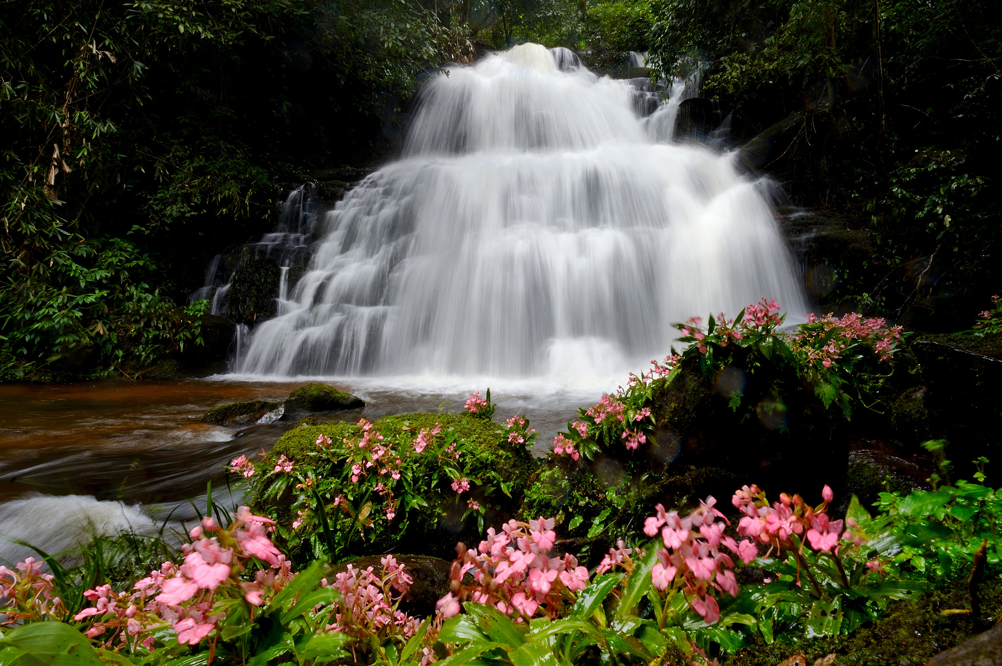 Nikon Df sample photo. Mundang waterfall photography