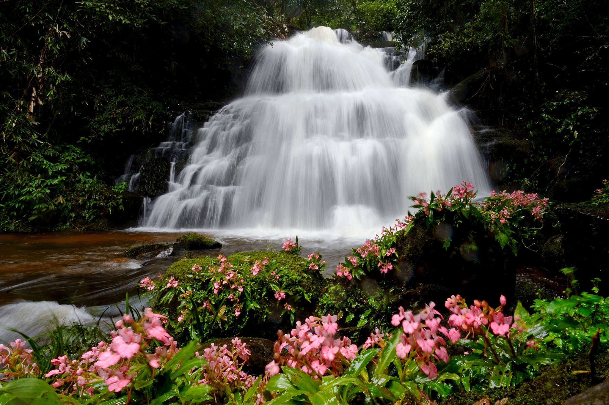 Nikon Df + Nikon AF Nikkor 20mm F2.8D sample photo. Mundang waterfall photography