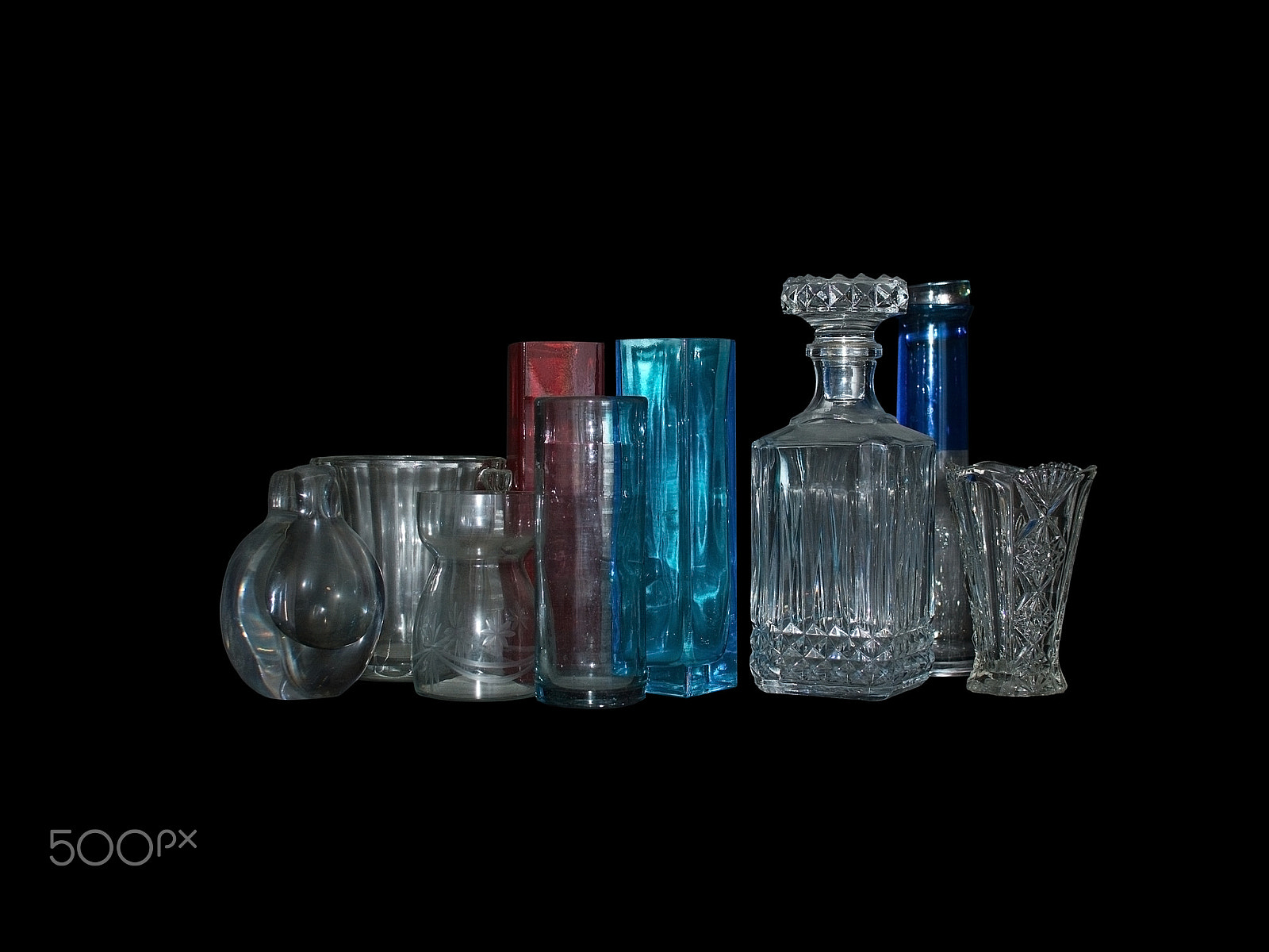 Nikon D7100 sample photo. Glass vases photography