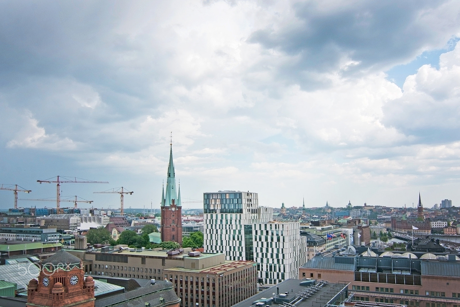 Sigma 8mm F3.5 EX DG Circular Fisheye sample photo. Cityscape stockholm sweden photography