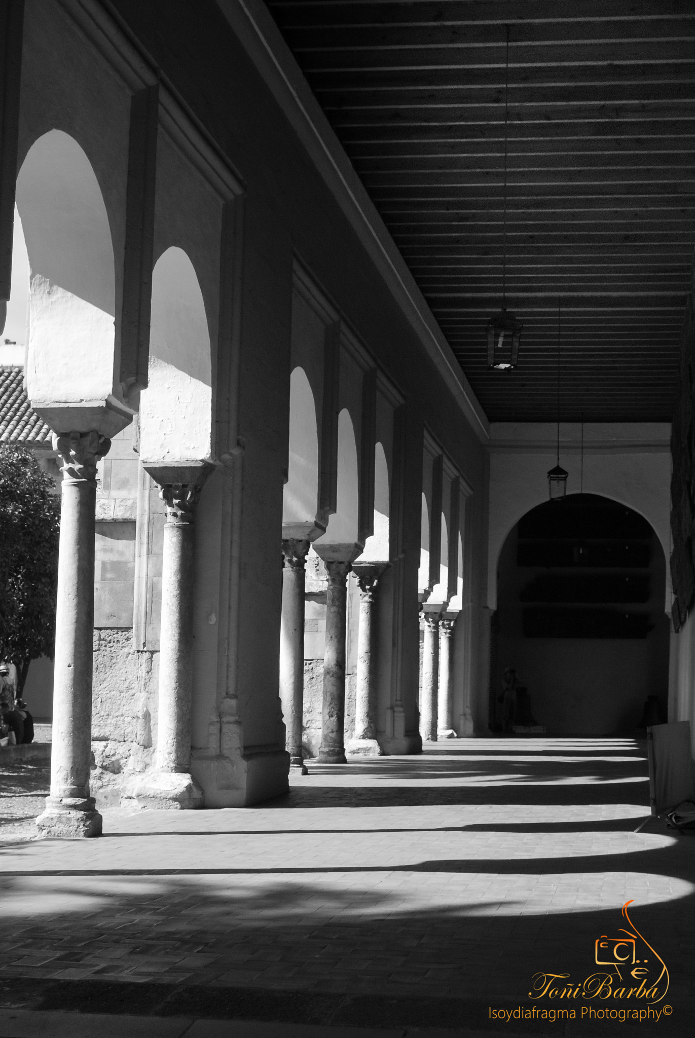 AF Zoom-Nikkor 35-80mm f/4-5.6D N sample photo. Luces y sombras en el patio de los naranjos photography