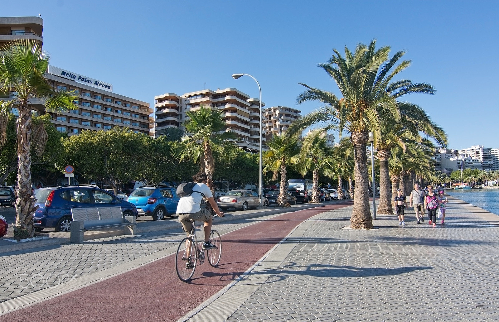Nikon AF DX Fisheye-Nikkor 10.5mm F2.8G ED sample photo. Paseo maritimo photography
