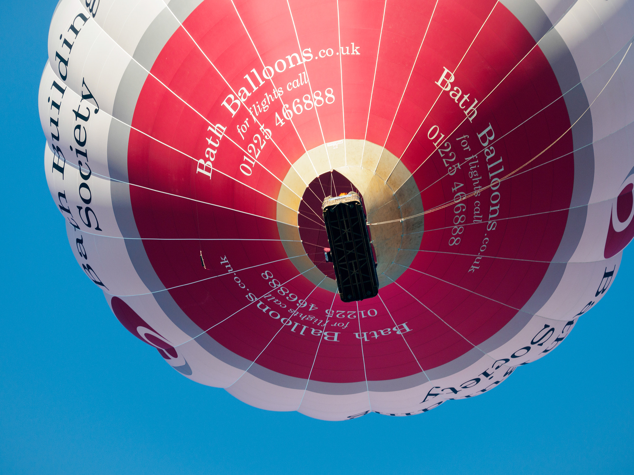 Olympus PEN-F sample photo. Hot air balloon flying over bath photography