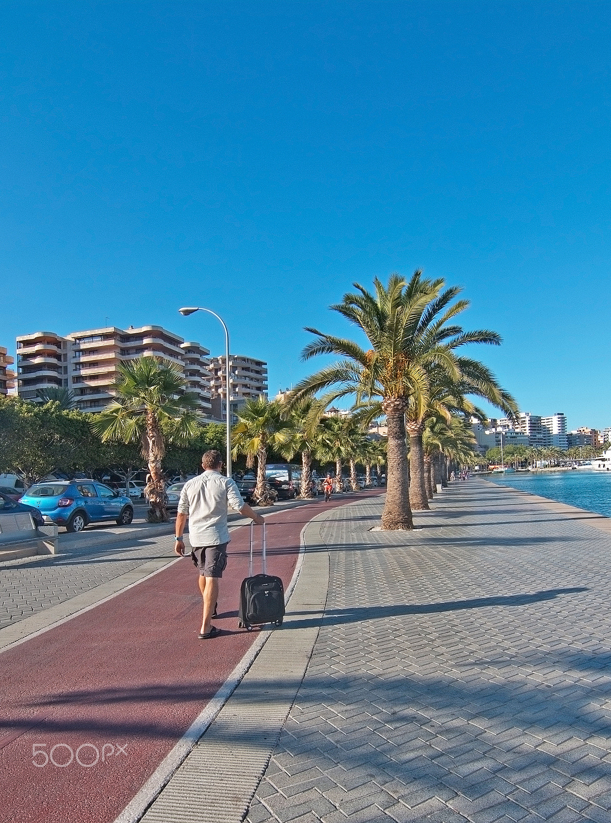 Sigma 8mm F3.5 EX DG Circular Fisheye sample photo. Paseo maritimo photography