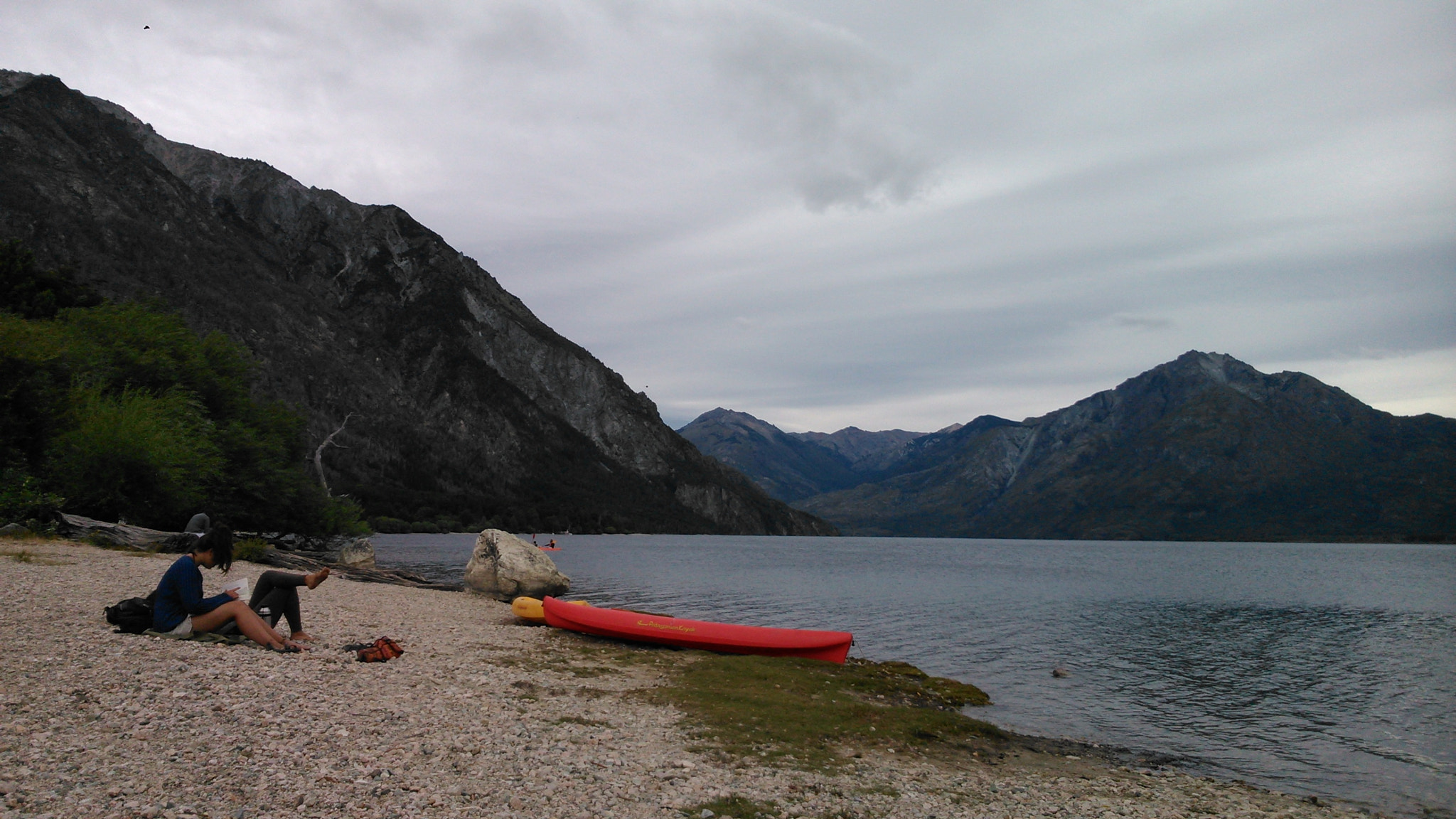 Sony Xperia L sample photo. Lago nublado photography