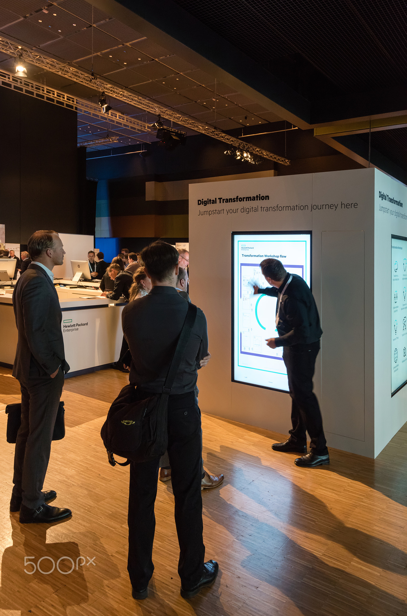 HPE is promoting their digital transformation workshops