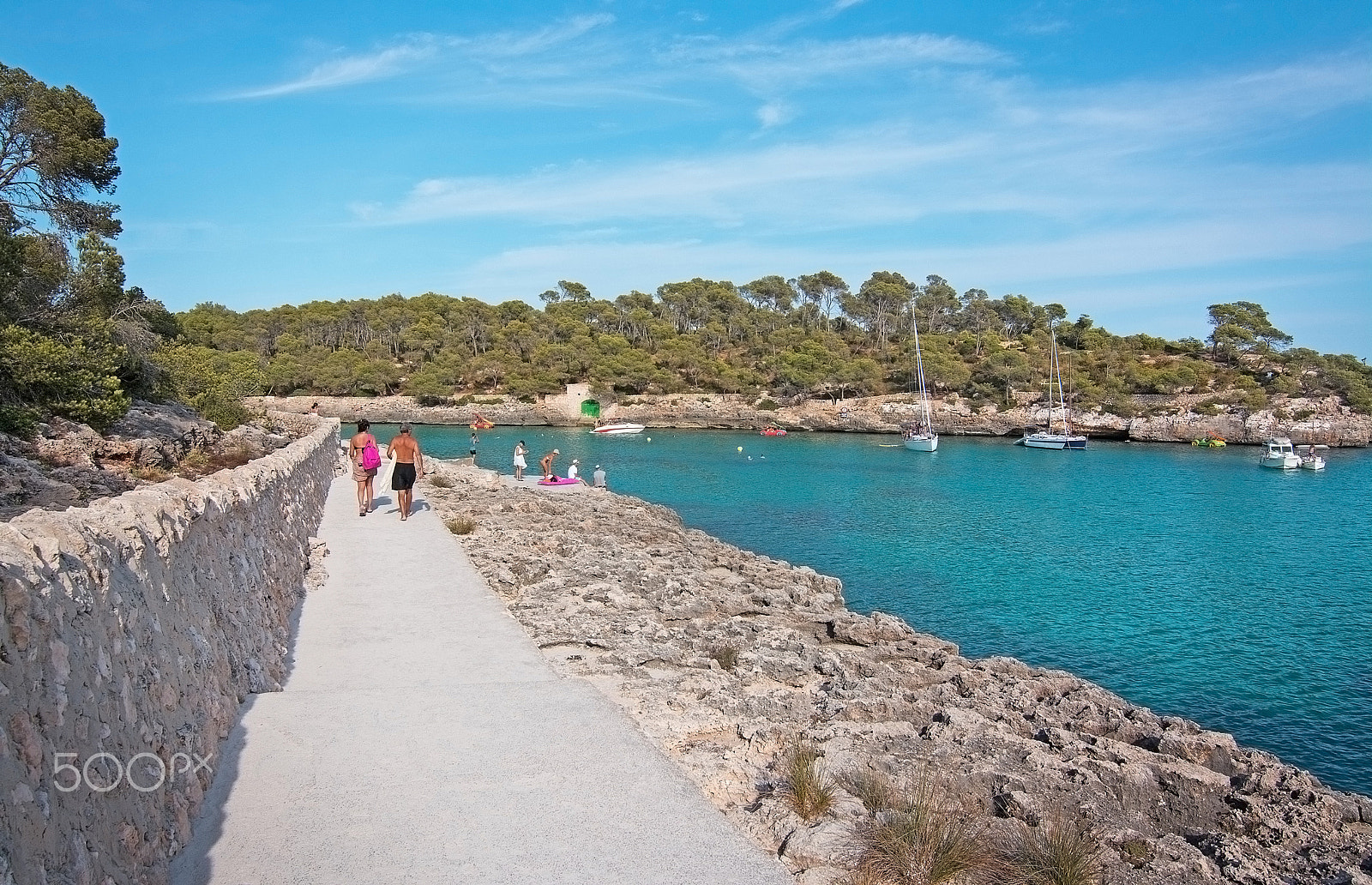 Nikon D7100 + Nikon AF Nikkor 35mm F2D sample photo. Cala mondrago photography