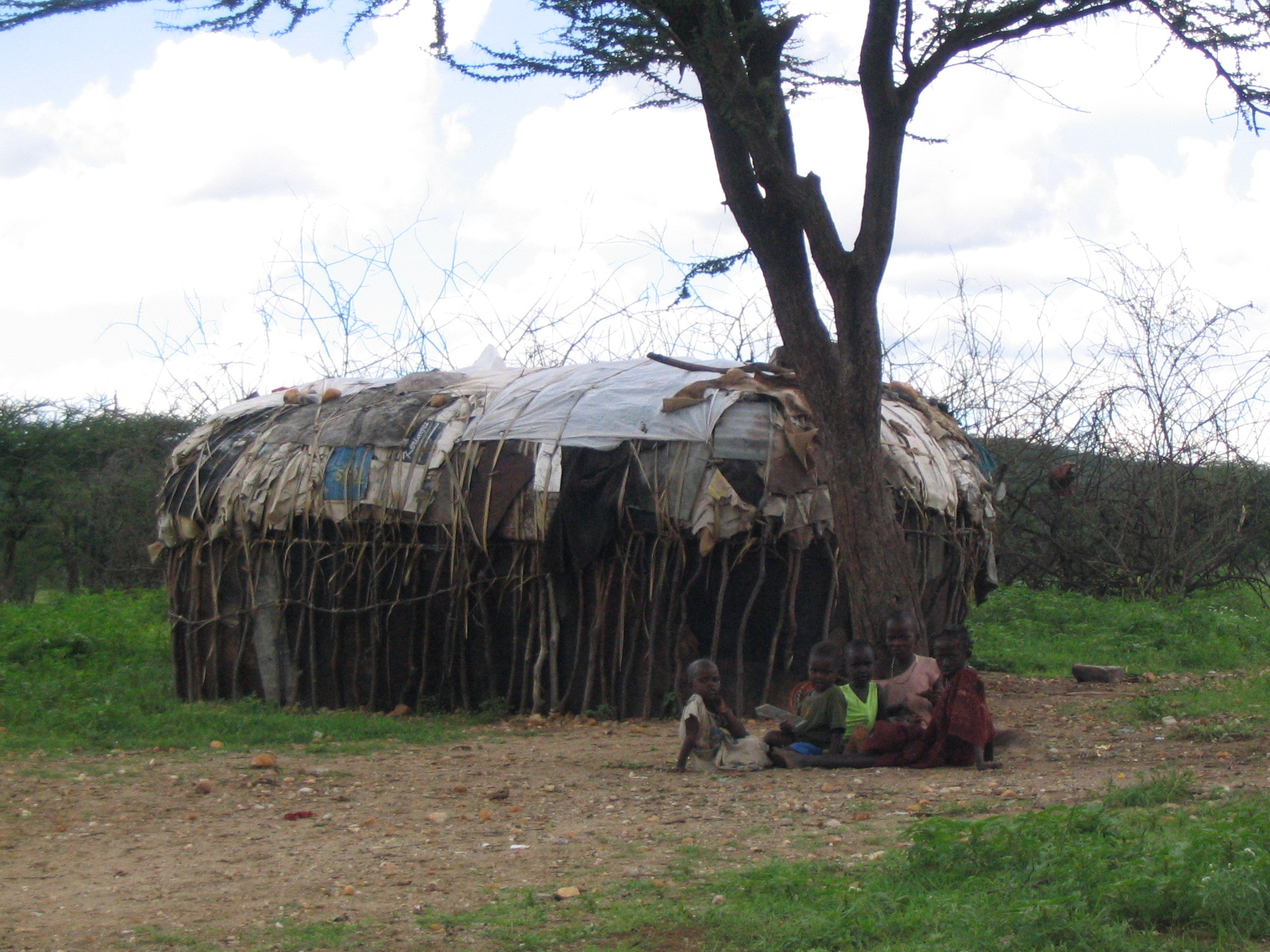 Canon POWERSHOT A70 sample photo. Samburu village photography