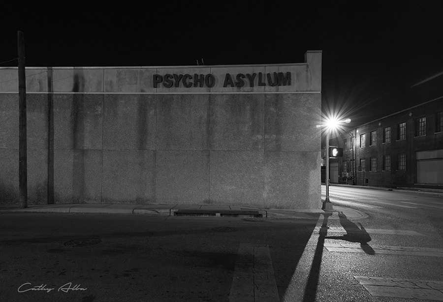 Tokina AT-X 16-28mm F2.8 Pro FX sample photo. Psycho asylum photography
