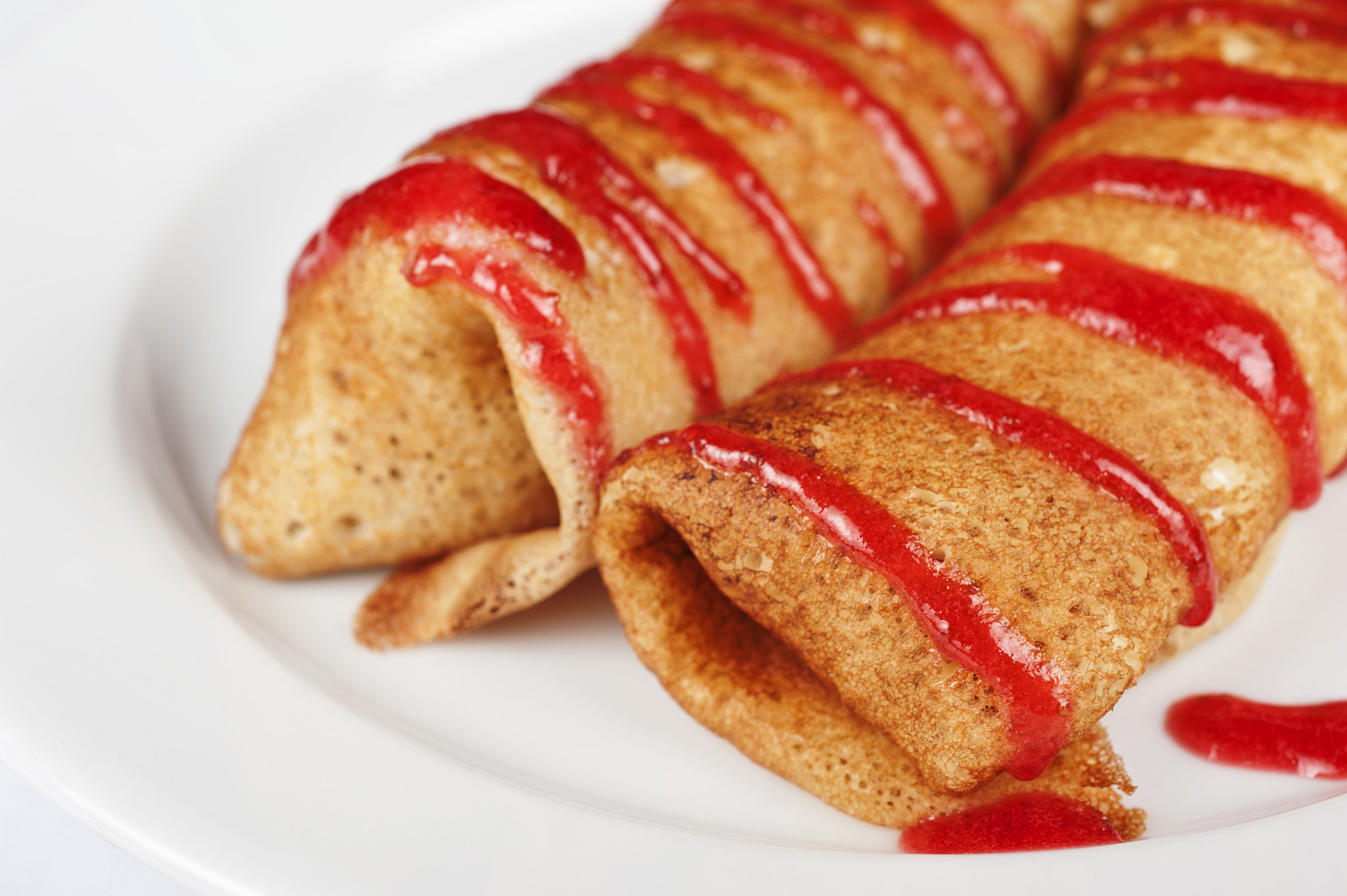 Nikon D700 + Nikon AF Micro-Nikkor 60mm F2.8D sample photo. Pancakes with cottage cheese photography