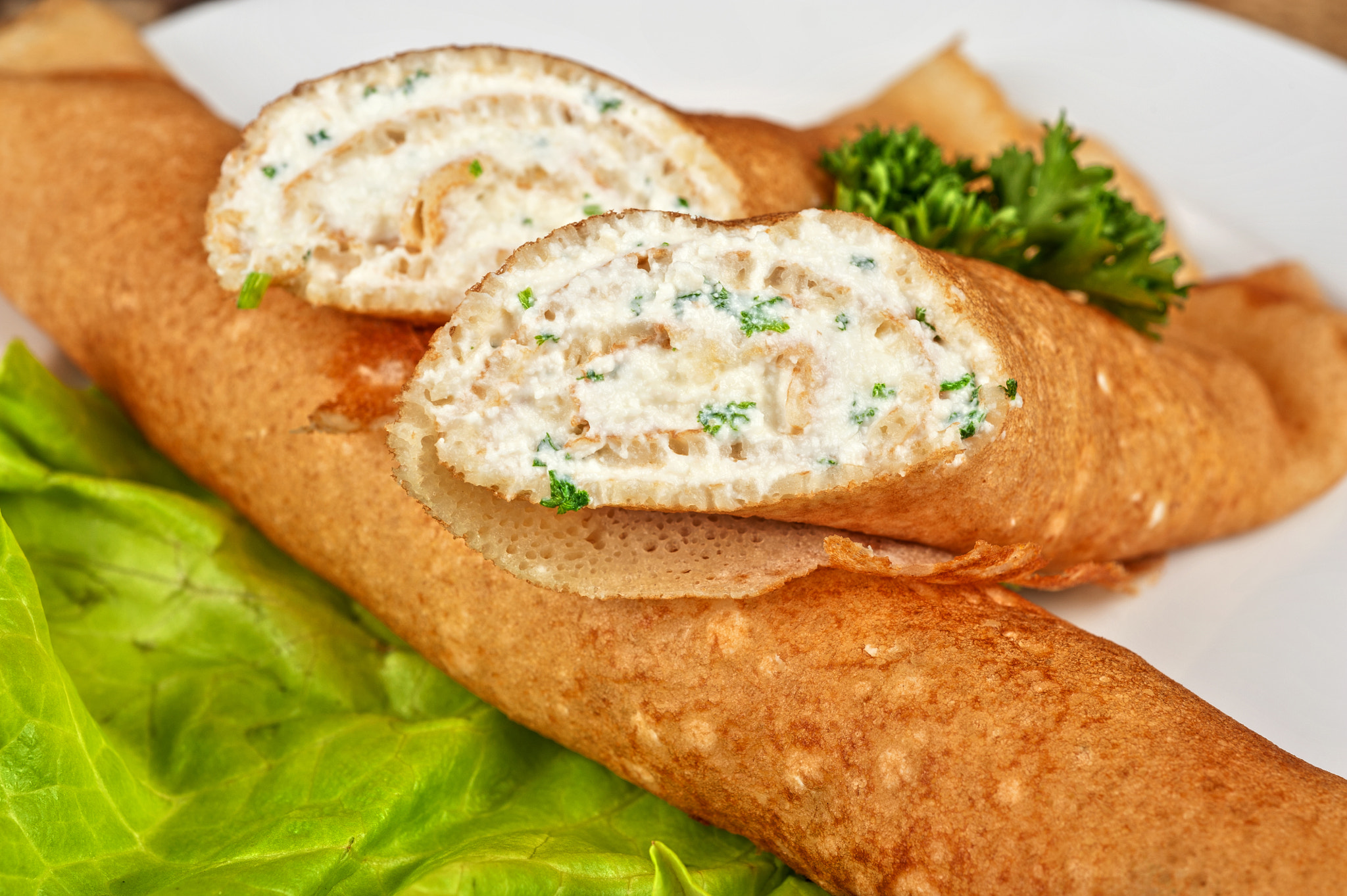 Nikon D700 + Nikon AF Micro-Nikkor 60mm F2.8D sample photo. Pancake feta cheese photography