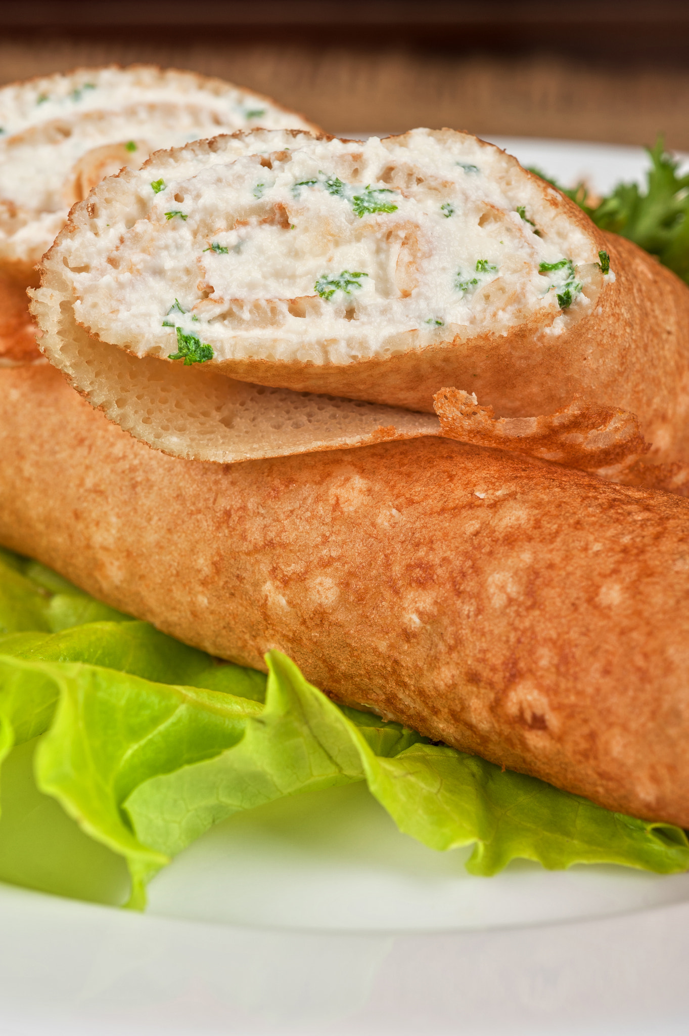 Nikon D700 + Nikon AF Micro-Nikkor 60mm F2.8D sample photo. Pancake feta cheese photography