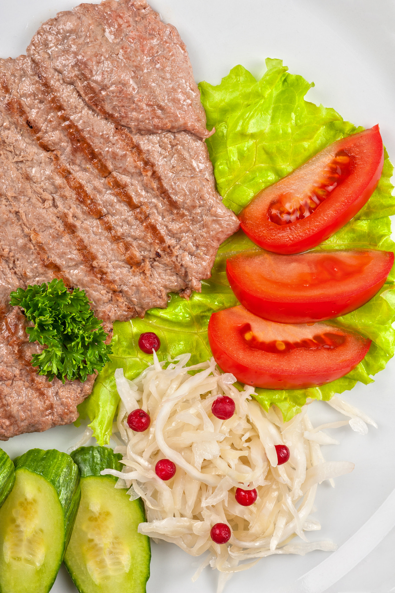 Nikon D700 + Nikon AF Micro-Nikkor 60mm F2.8D sample photo. Meat chop photography