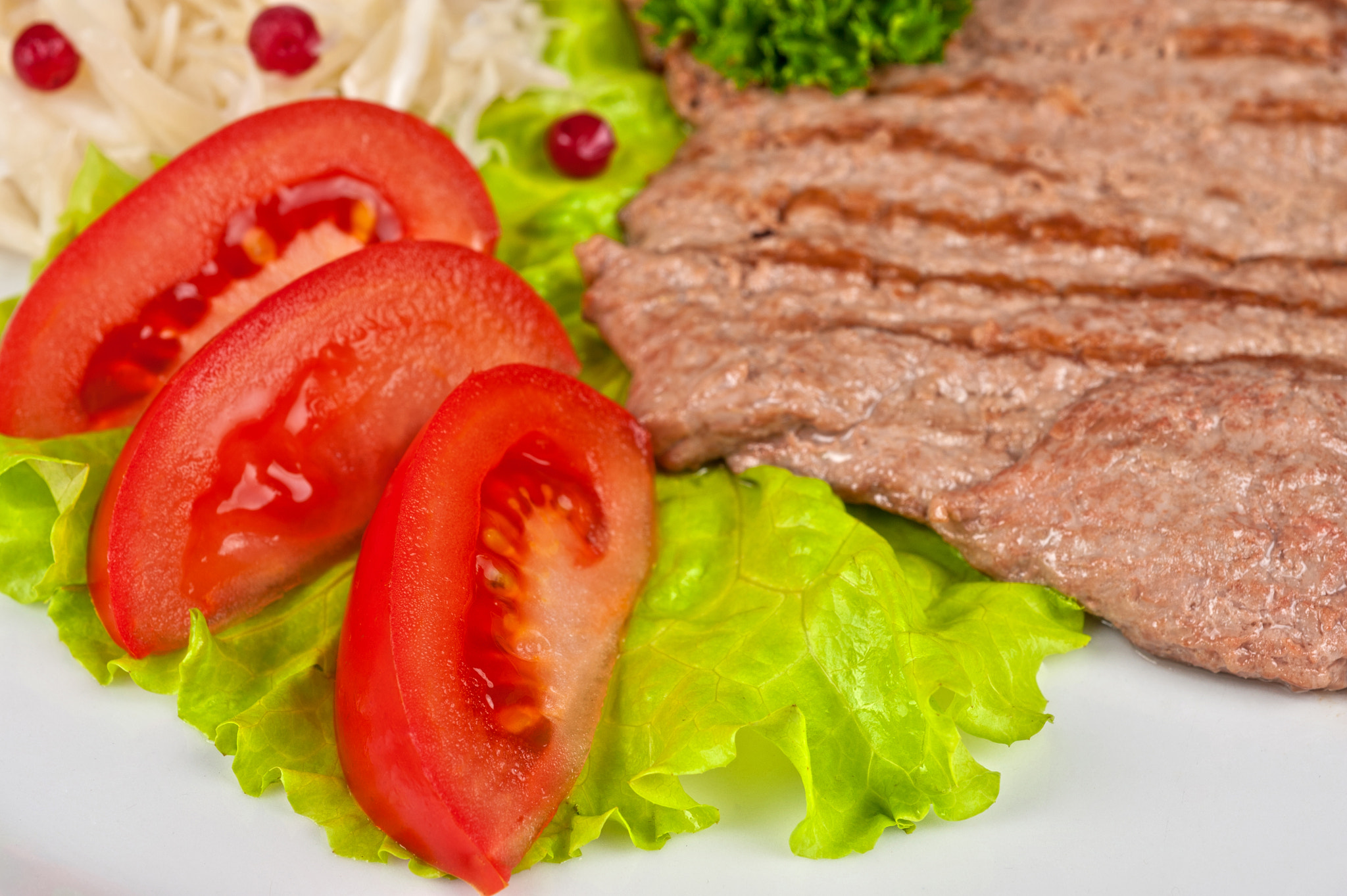 Nikon D700 + Nikon AF Micro-Nikkor 60mm F2.8D sample photo. Meat chop photography