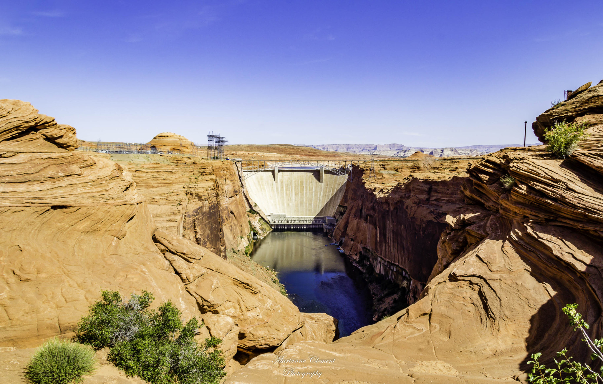 Canon EF-S 17-85mm F4-5.6 IS USM sample photo. Glen canyon dam photography